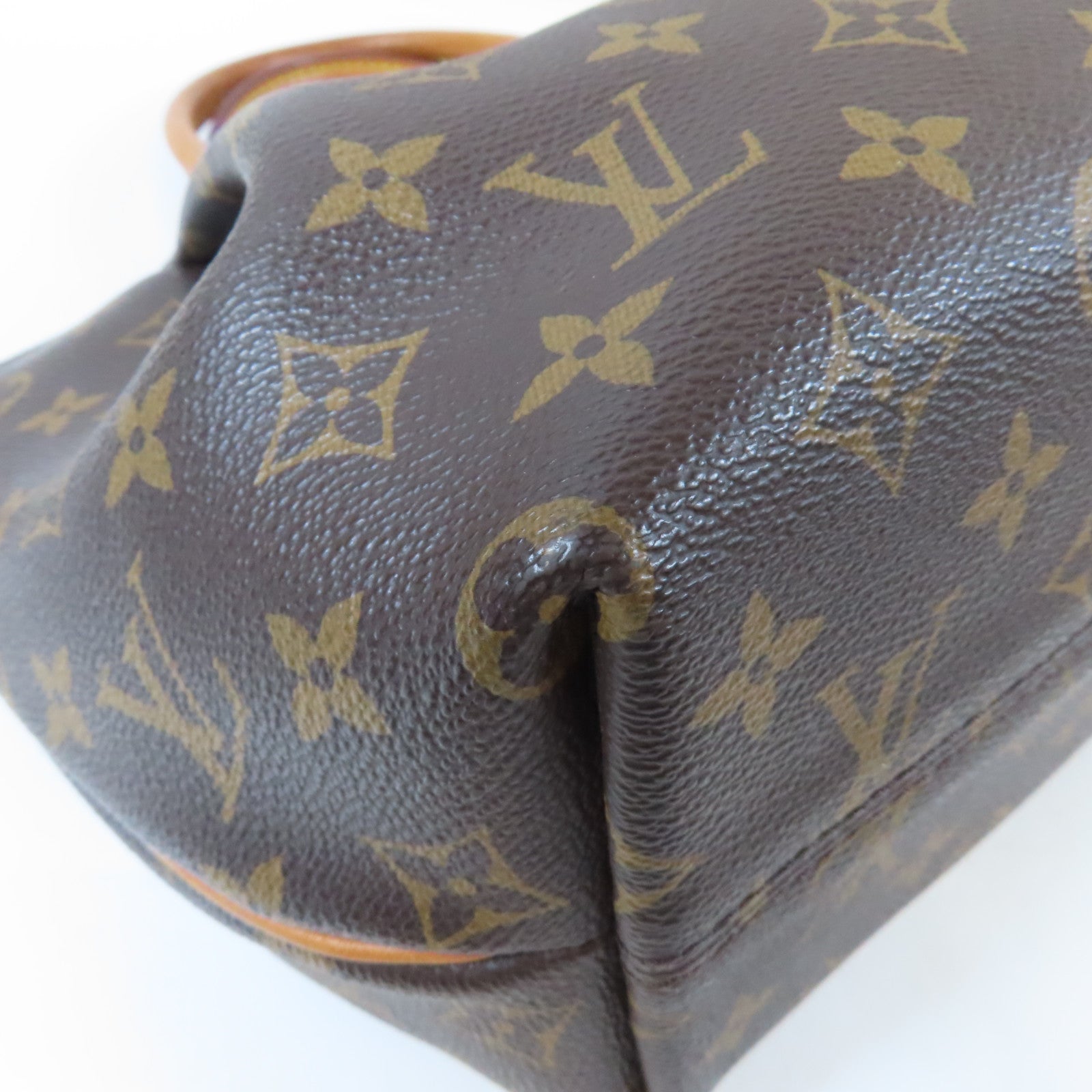 LOUIS VUITTON Monogram Turenne PM金扣手提斜背兩用袋啡色