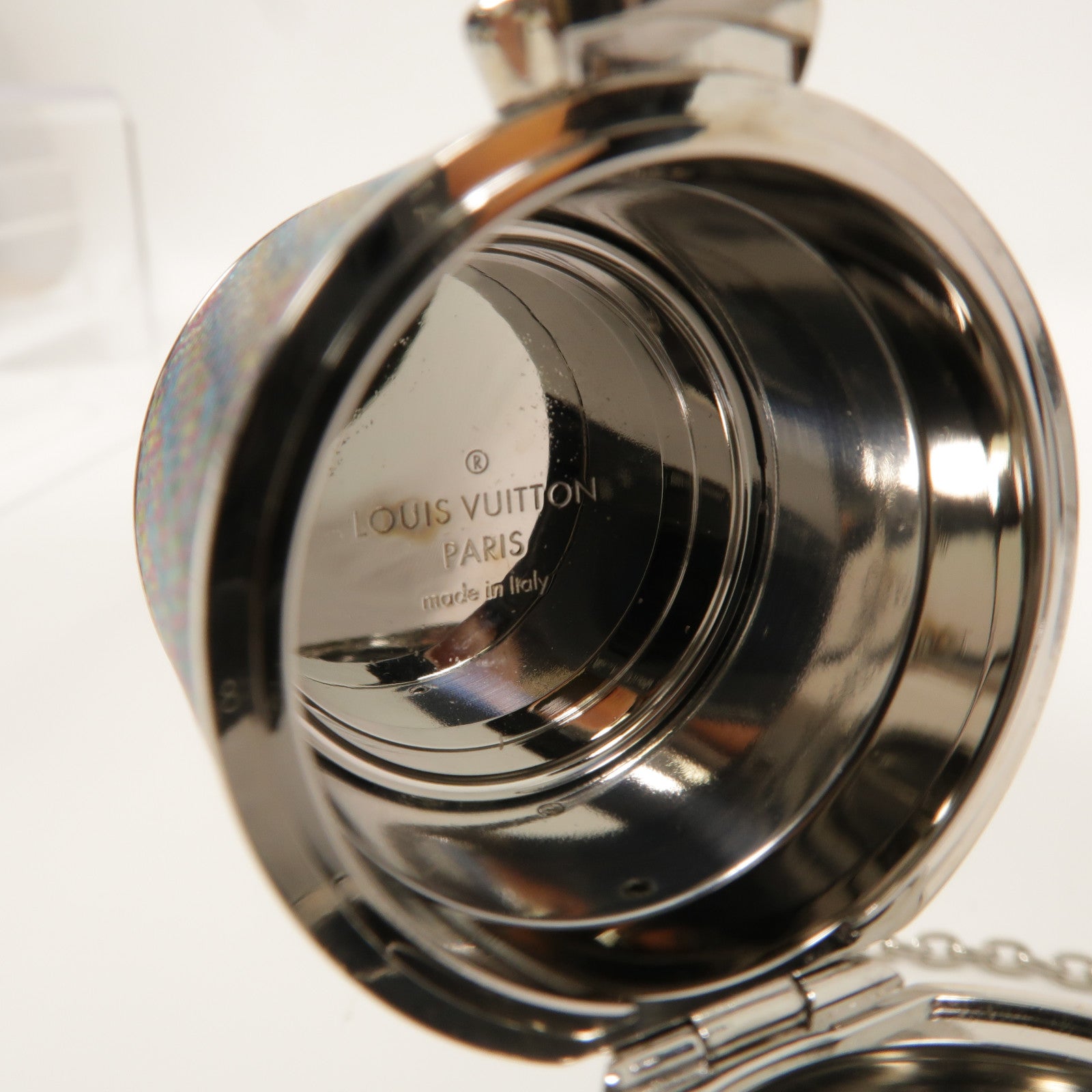 LOUIS VUITTON 金屬Monogram LV Pop Chain唇膏盒