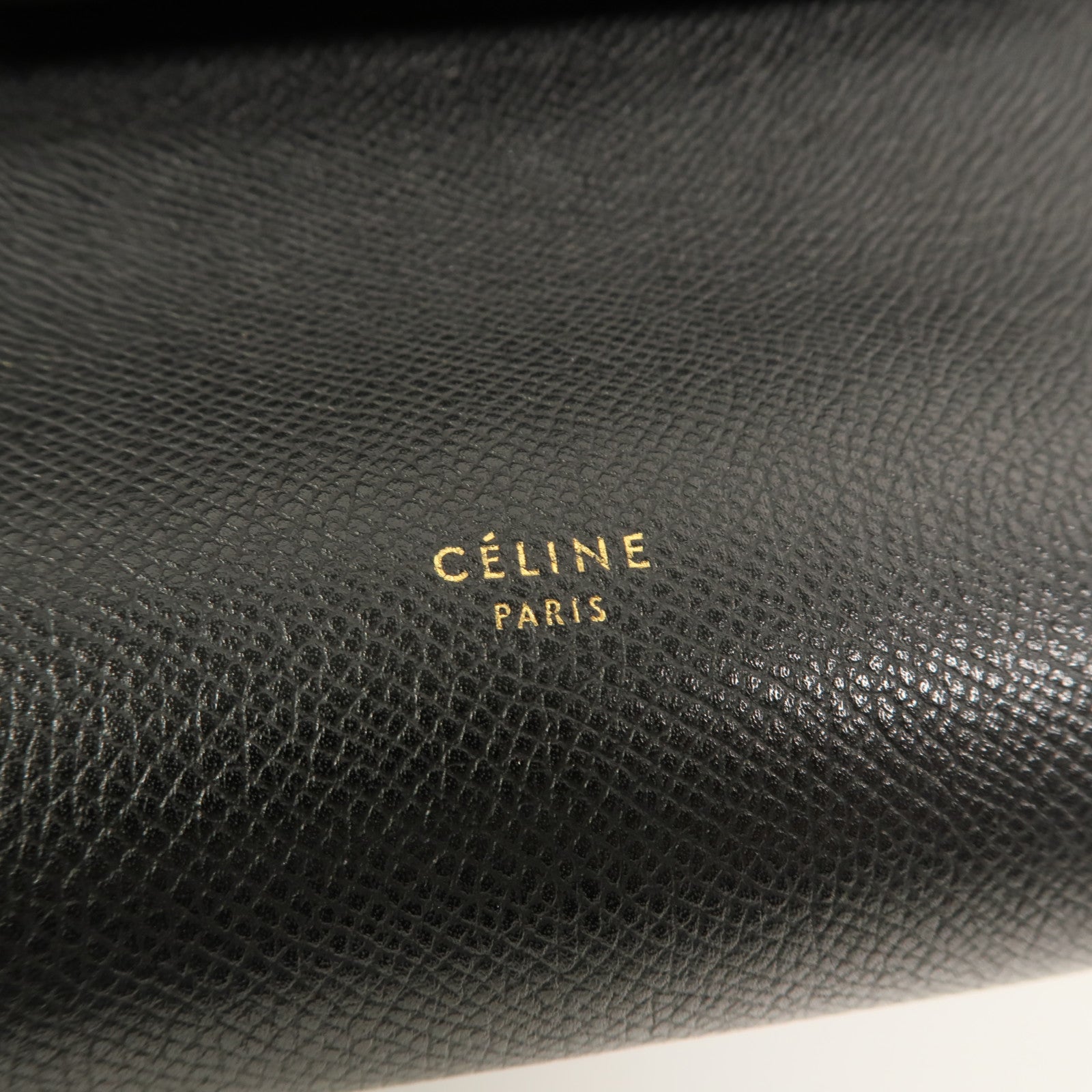 CELINE 牛皮皮革Micro Belt Bag手挽肩背兩用袋