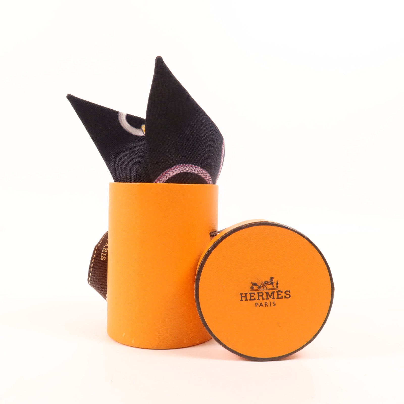 HERMES 絲質Twilly絲巾