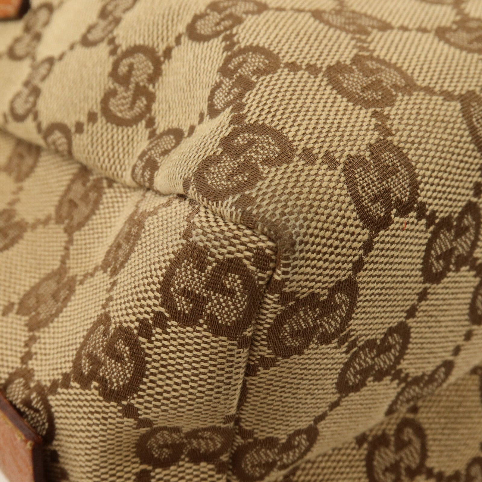 GUCCI 帆布Mini Boston Bag手挽袋