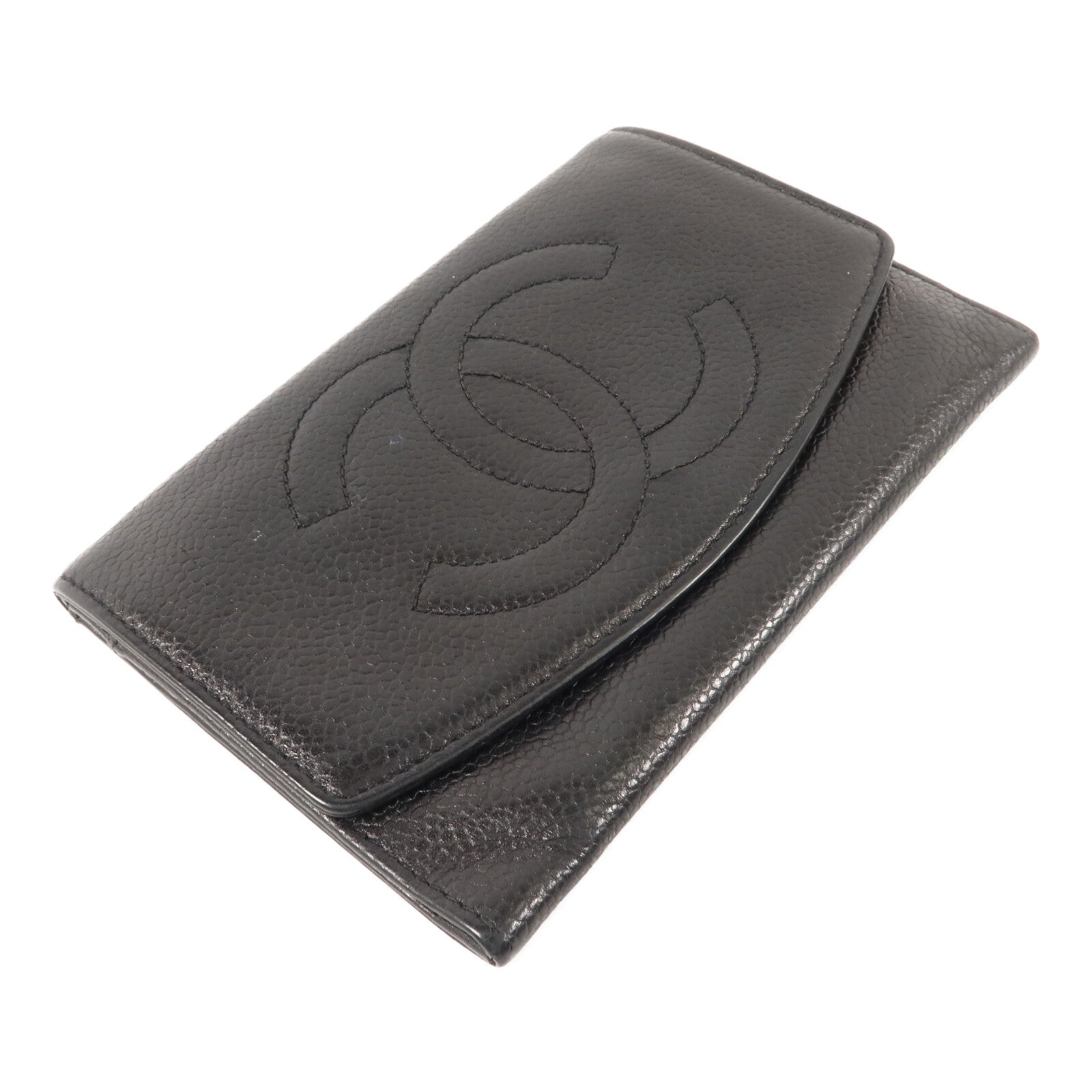 CHANEL 牛皮皮革Vintage Wallet錢包
