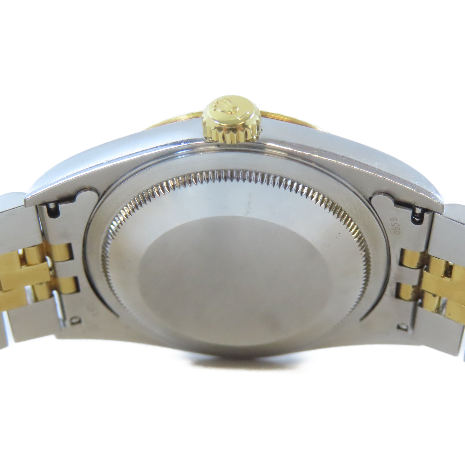 ROLEX Datejust 3618K黃金/不鏽鋼手錶自動機芯黑色