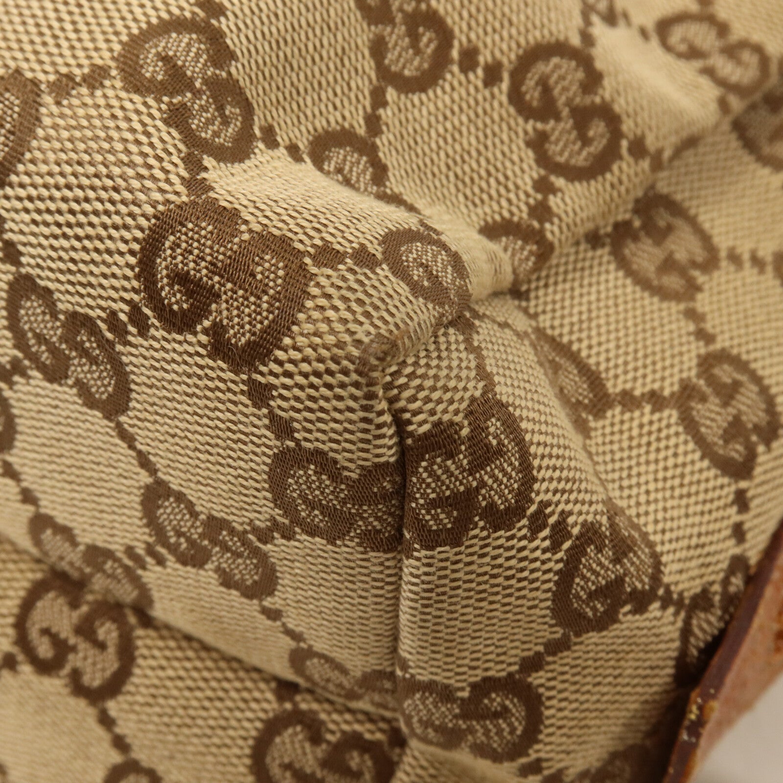 GUCCI 帆布Mini Boston Bag手挽袋