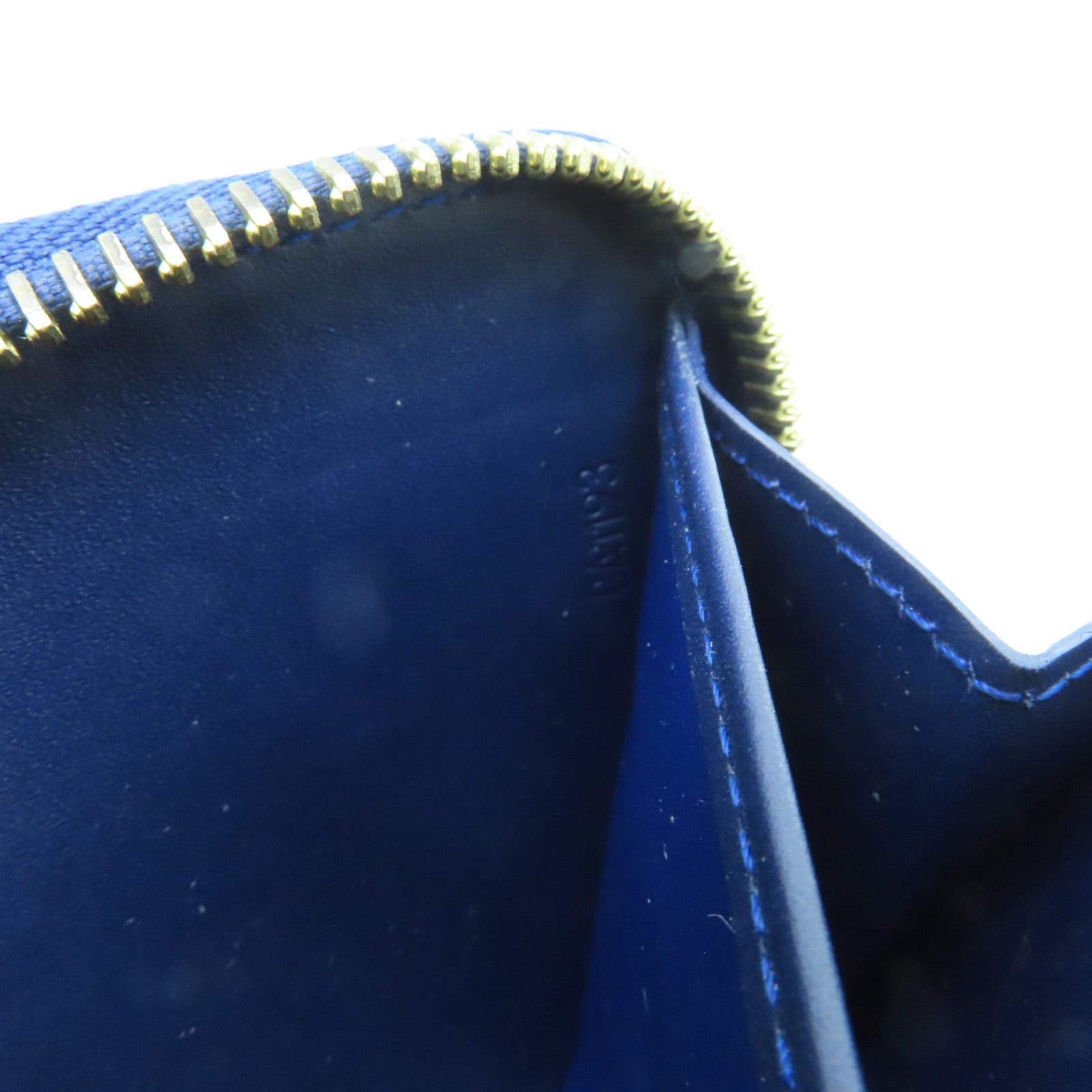 LOUIS VUITTON 【激減優惠】Vernis Zipper Long Wallet金扣長錢包藍色