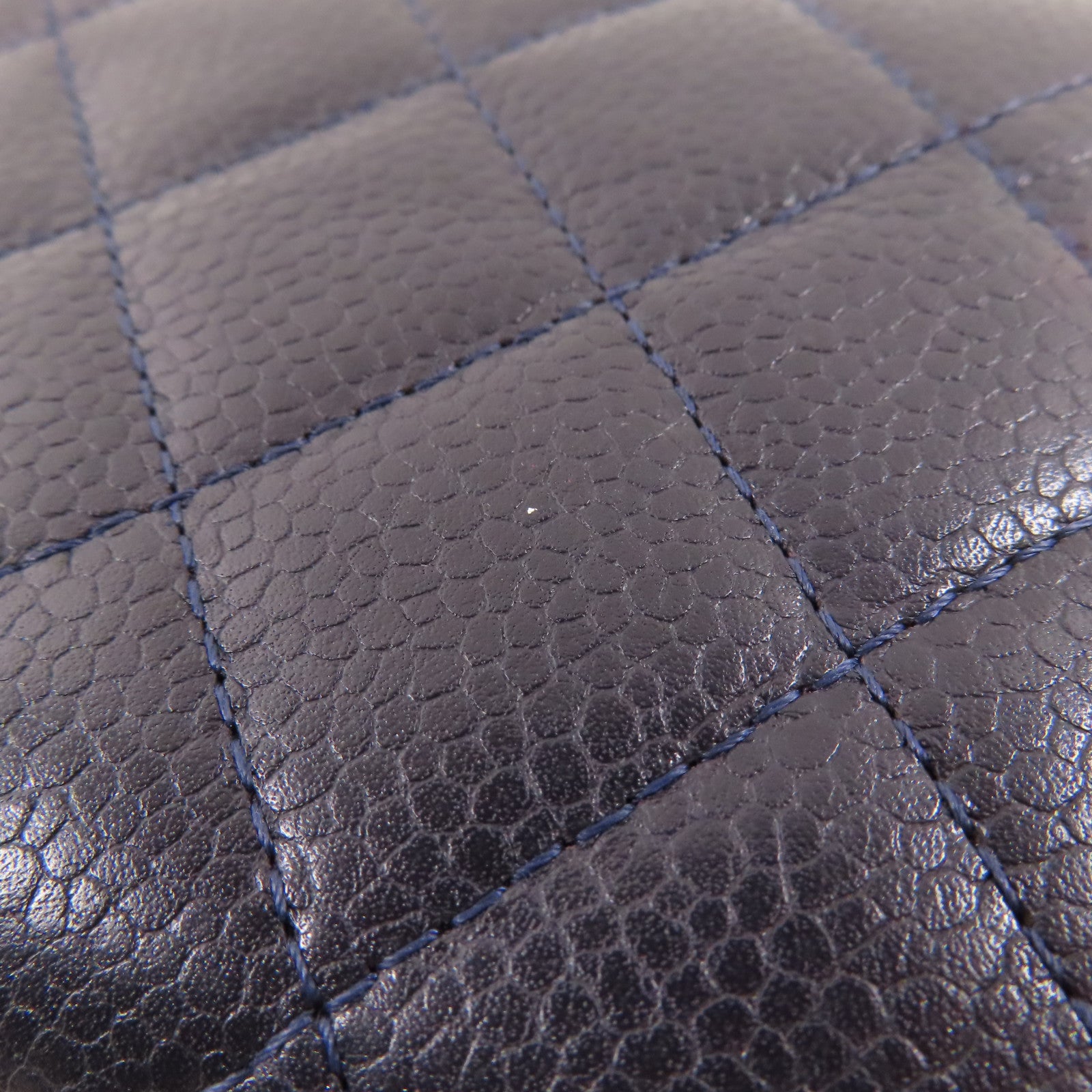 CHANEL 【激減優惠】牛皮皮革Long Wallet銀扣長錢包