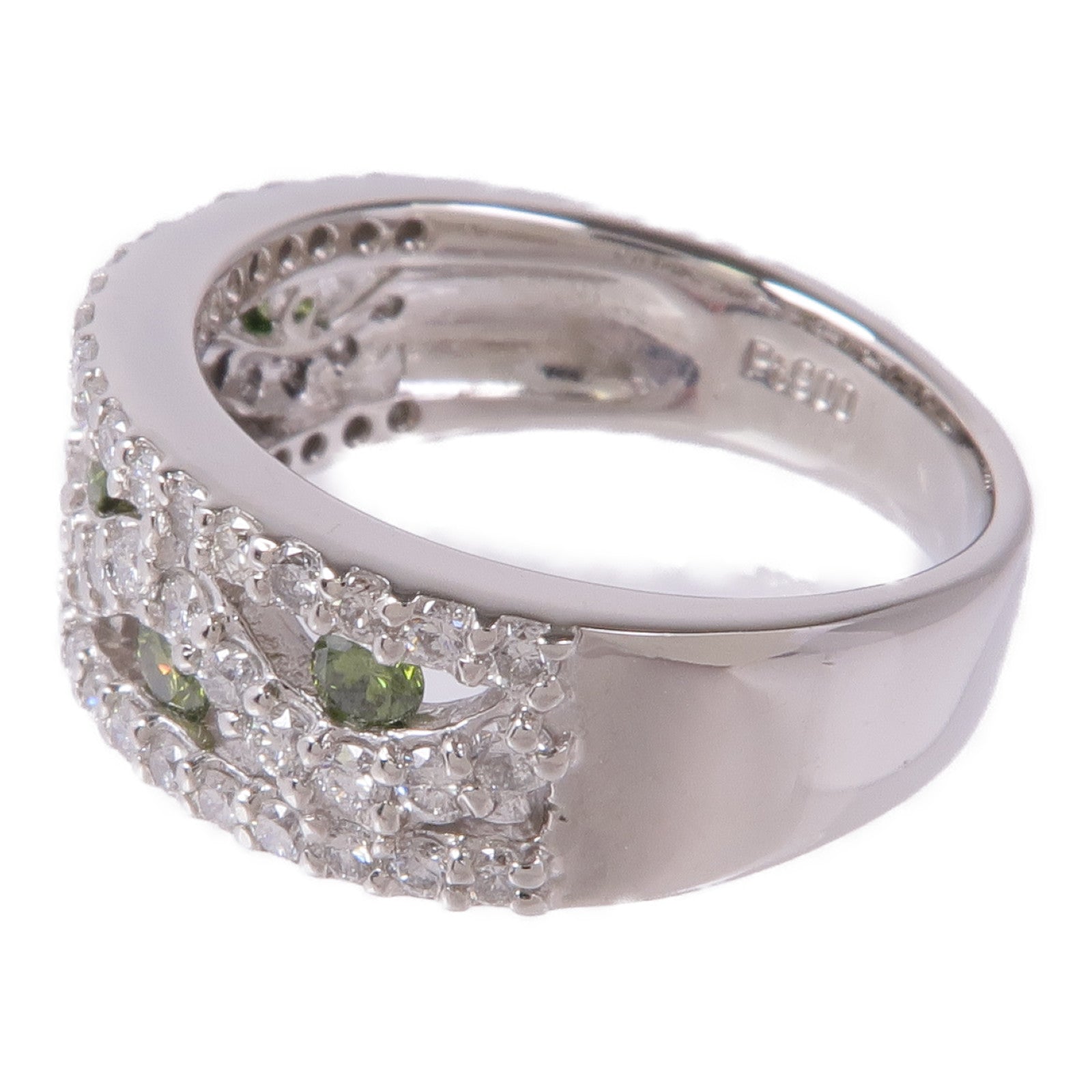 JEWELRY Diamond Ring PT900 Platinum US#7