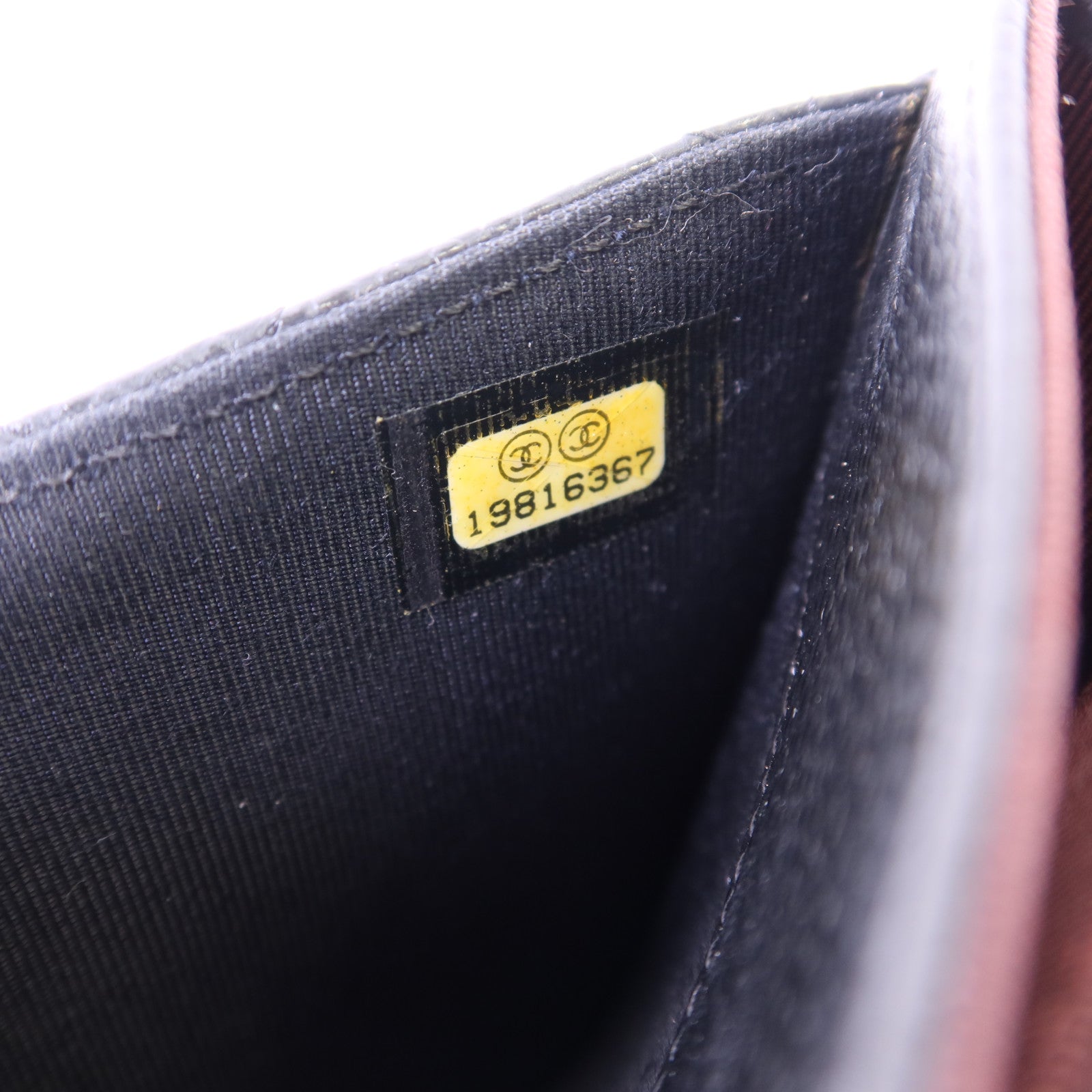 CHANEL 牛皮皮革Wallet銀扣錢包