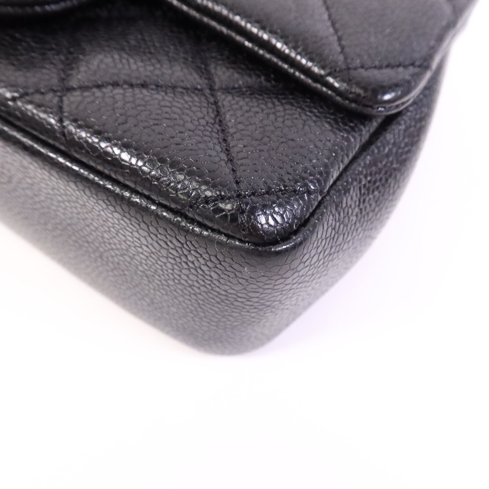 CHANEL 牛皮皮革Mini Classic 17鏈帶肩背袋