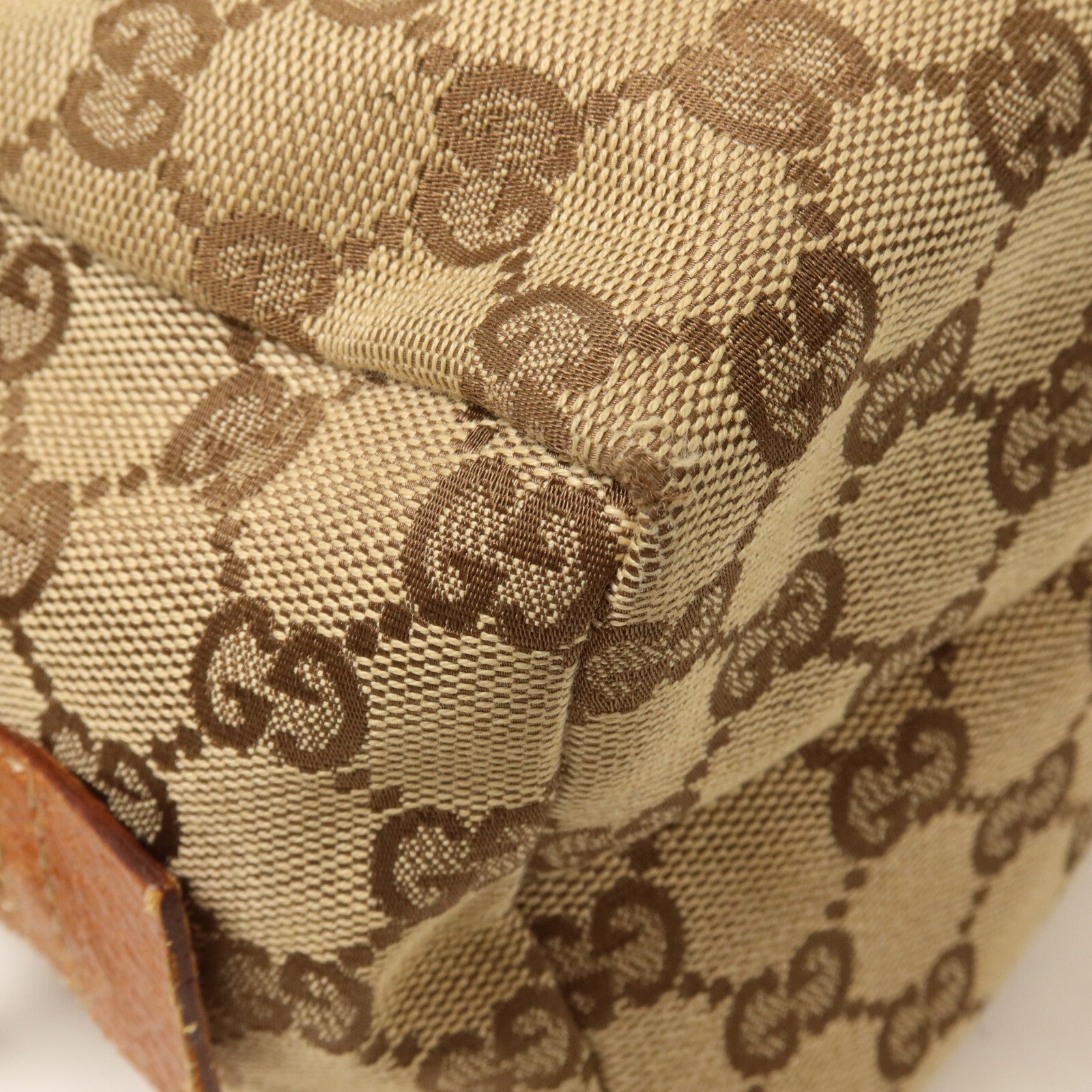 GUCCI 帆布Mini Boston Bag手挽袋