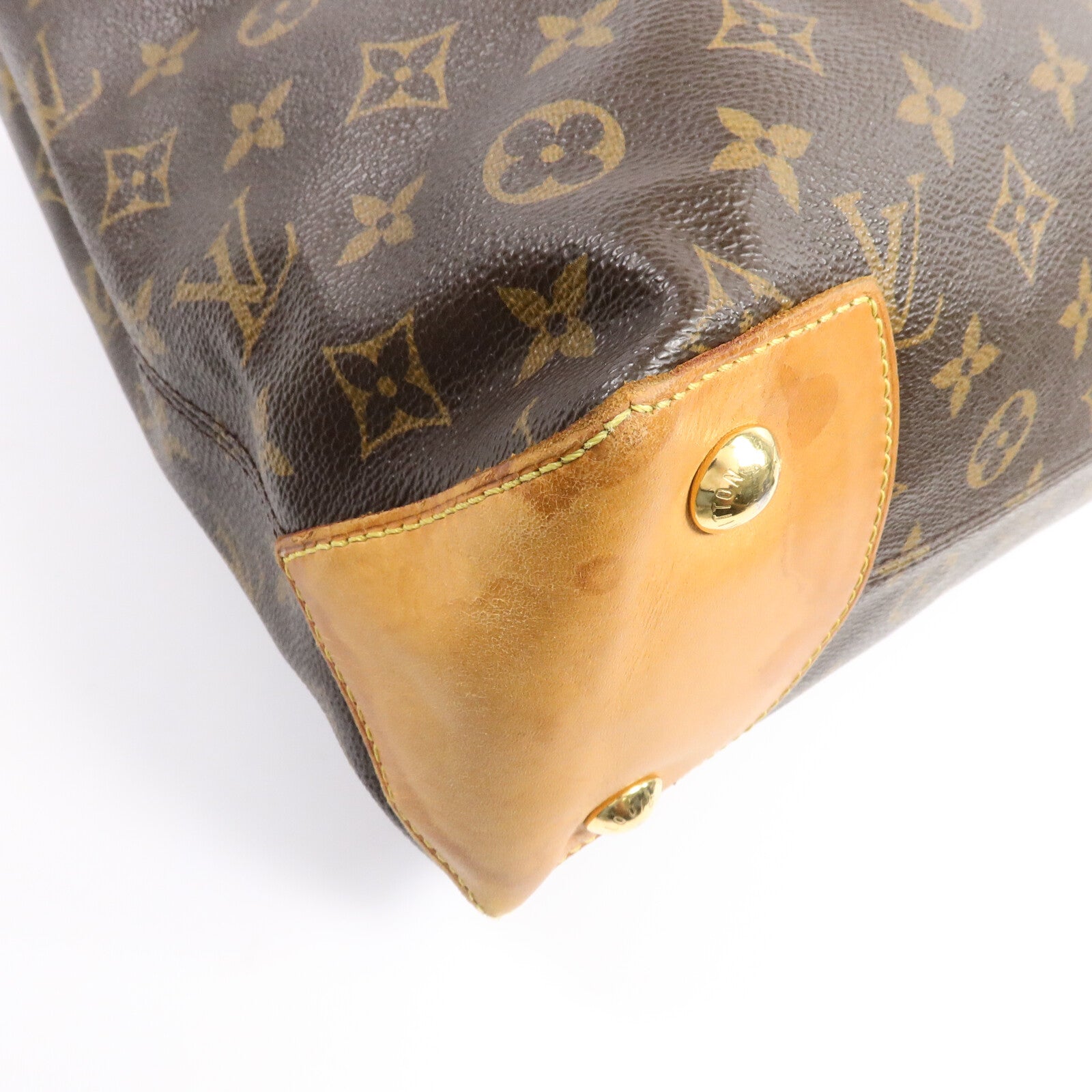 LOUIS VUITTON Monogram Wilshire MM肩背袋