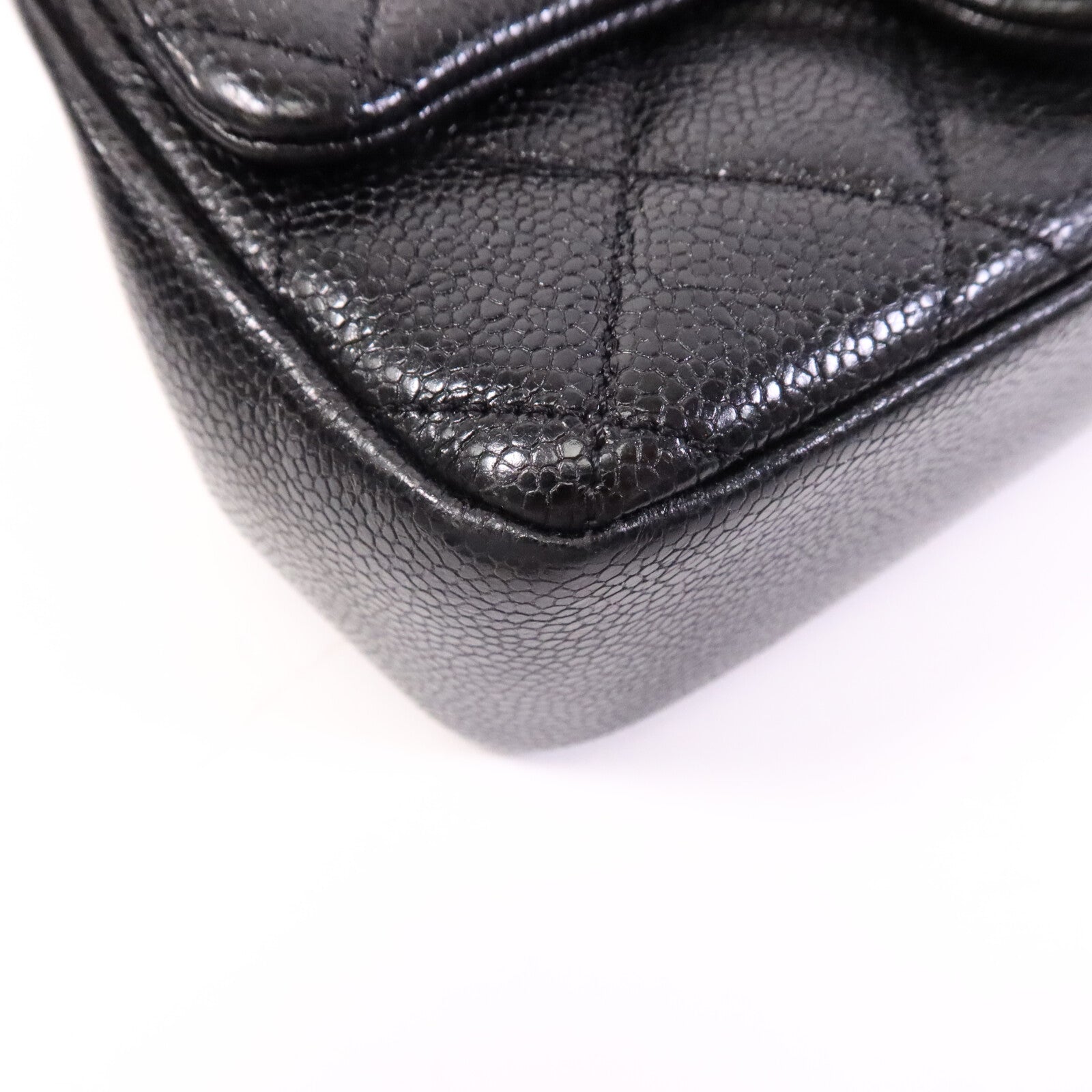 CHANEL 牛皮皮革Mini Classic 17鏈帶肩背袋