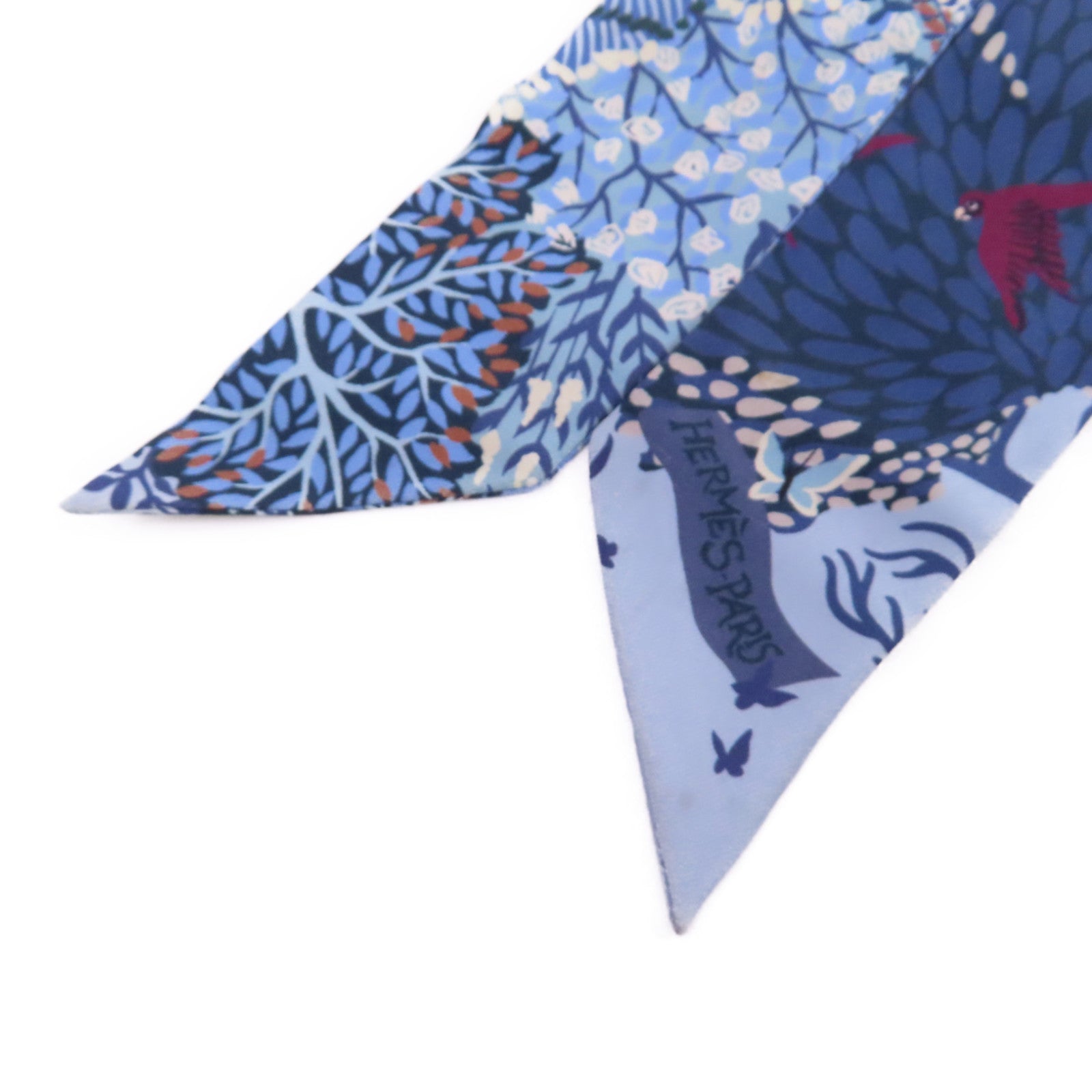 HERMES 絲質Twilly Scarf絲巾