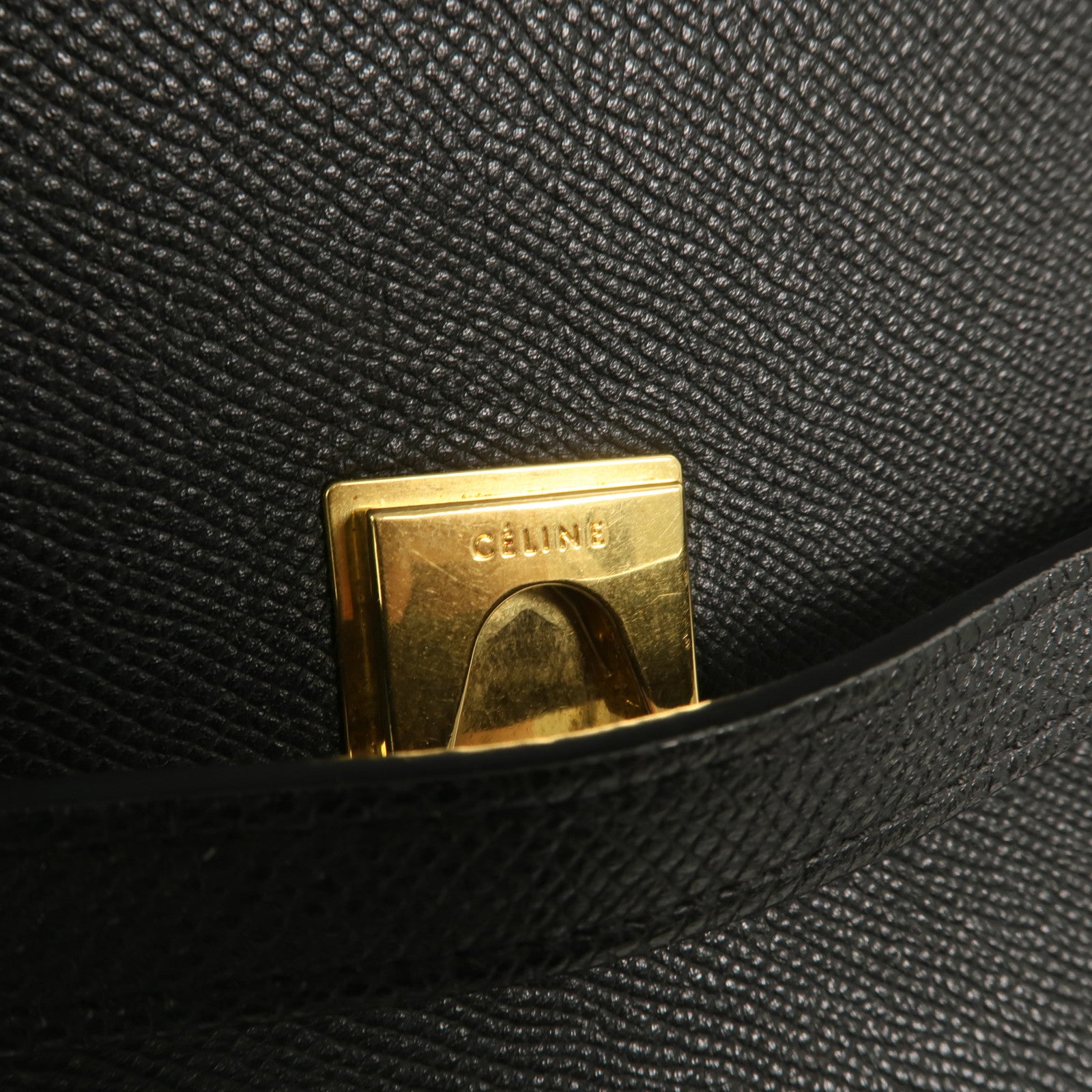 CELINE 牛皮皮革Micro Belt Bag手挽肩背兩用袋