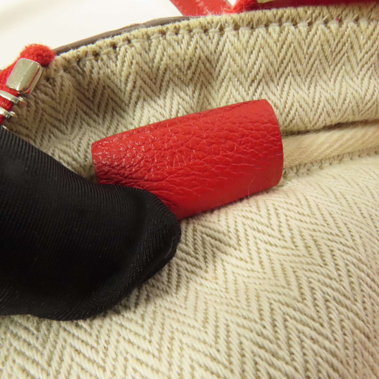 HERMES Evercolor皮革Victoria 35銀扣手挽袋Rouge Casaque