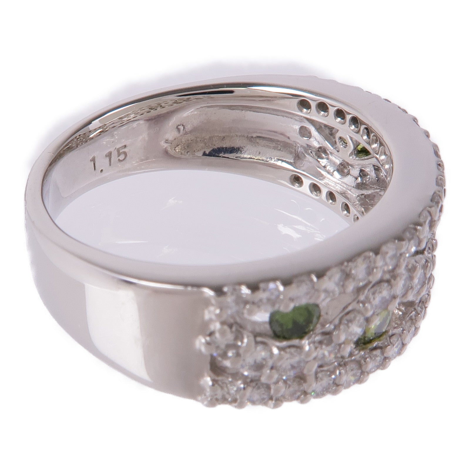 JEWELRY Diamond Ring PT900 Platinum US#7