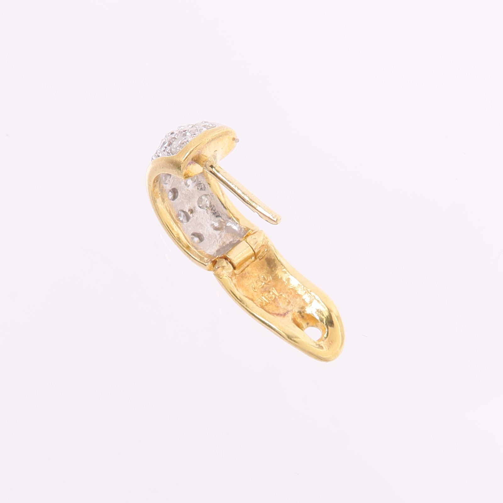 JEWELRY 18K黃金/白金Diamond Earrings鑽石耳環