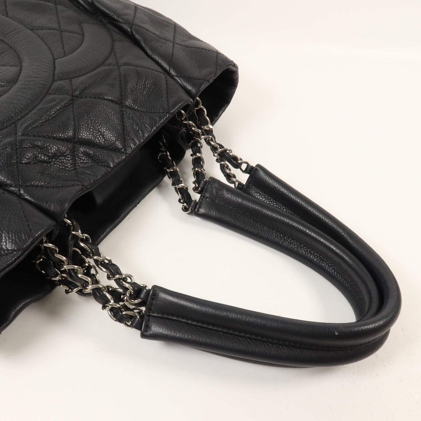 CHANEL 牛皮皮革Chain Shoulder鏈帶肩背袋