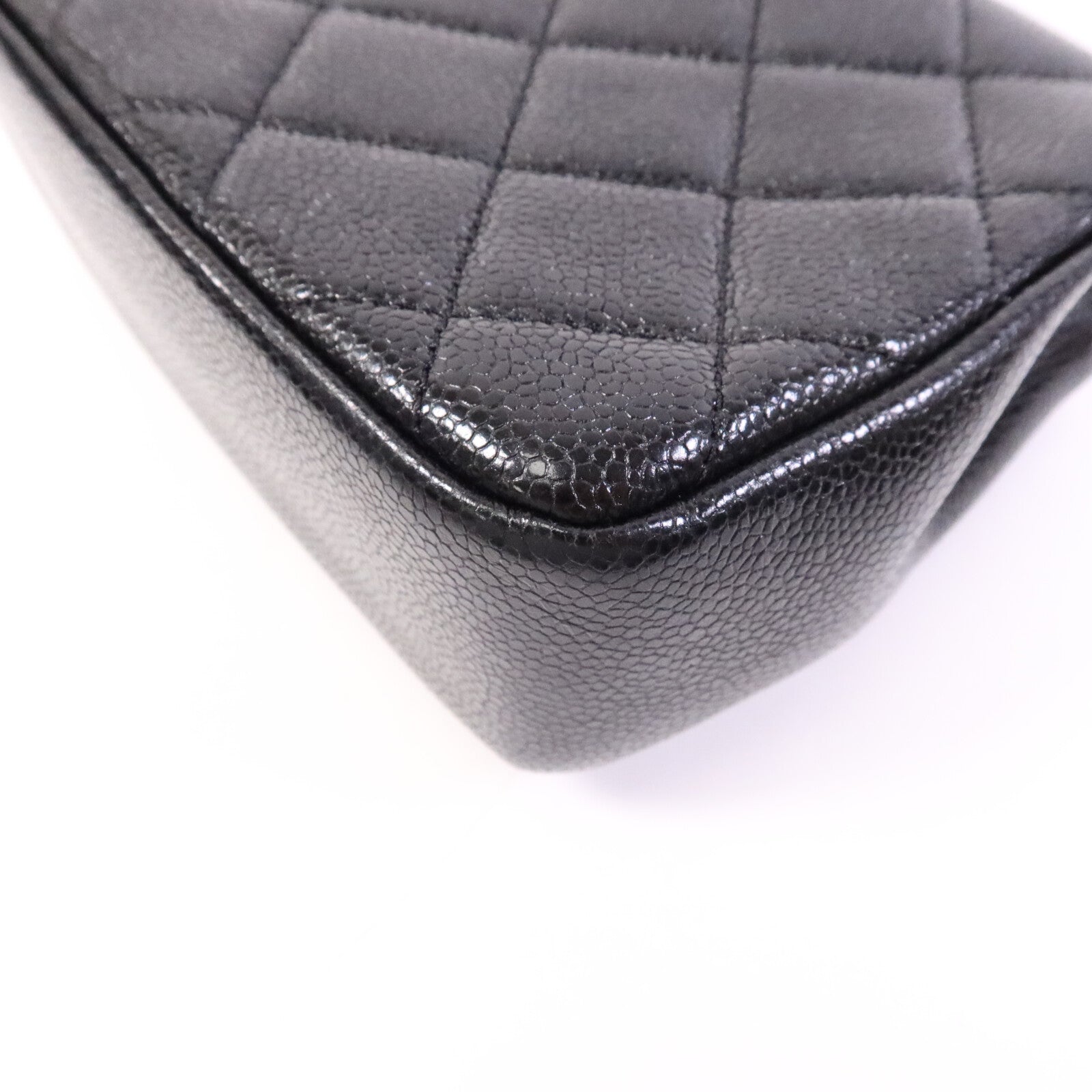 CHANEL 牛皮皮革Mini Classic 17鏈帶肩背袋