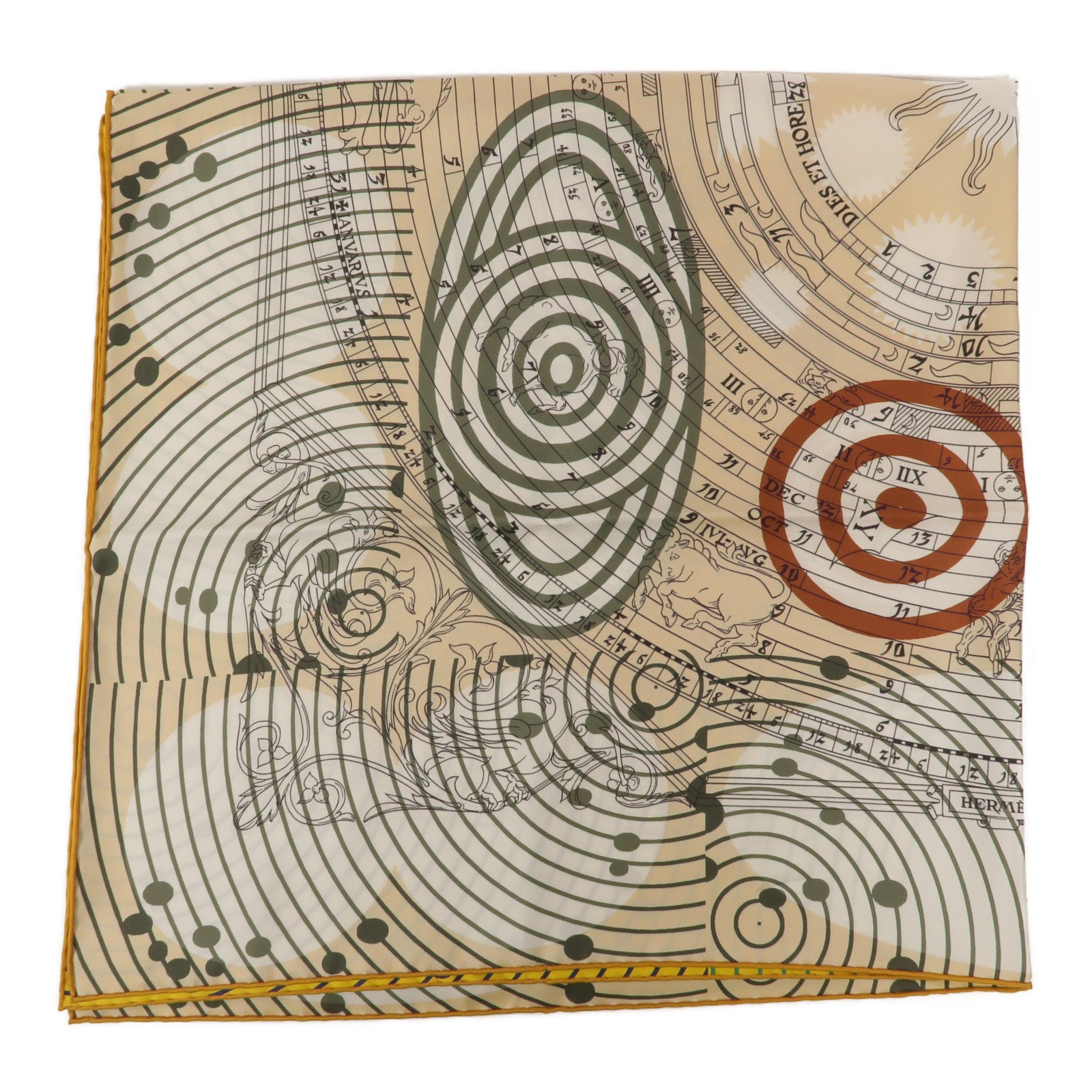 HERMES 絲質Scarf 90x90絲巾