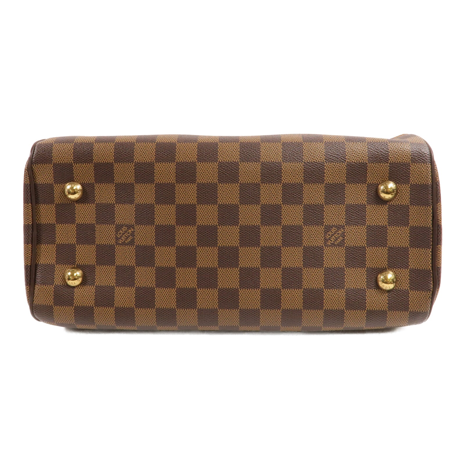 LOUIS VUITTON Damier Duomo金扣手挽袋
