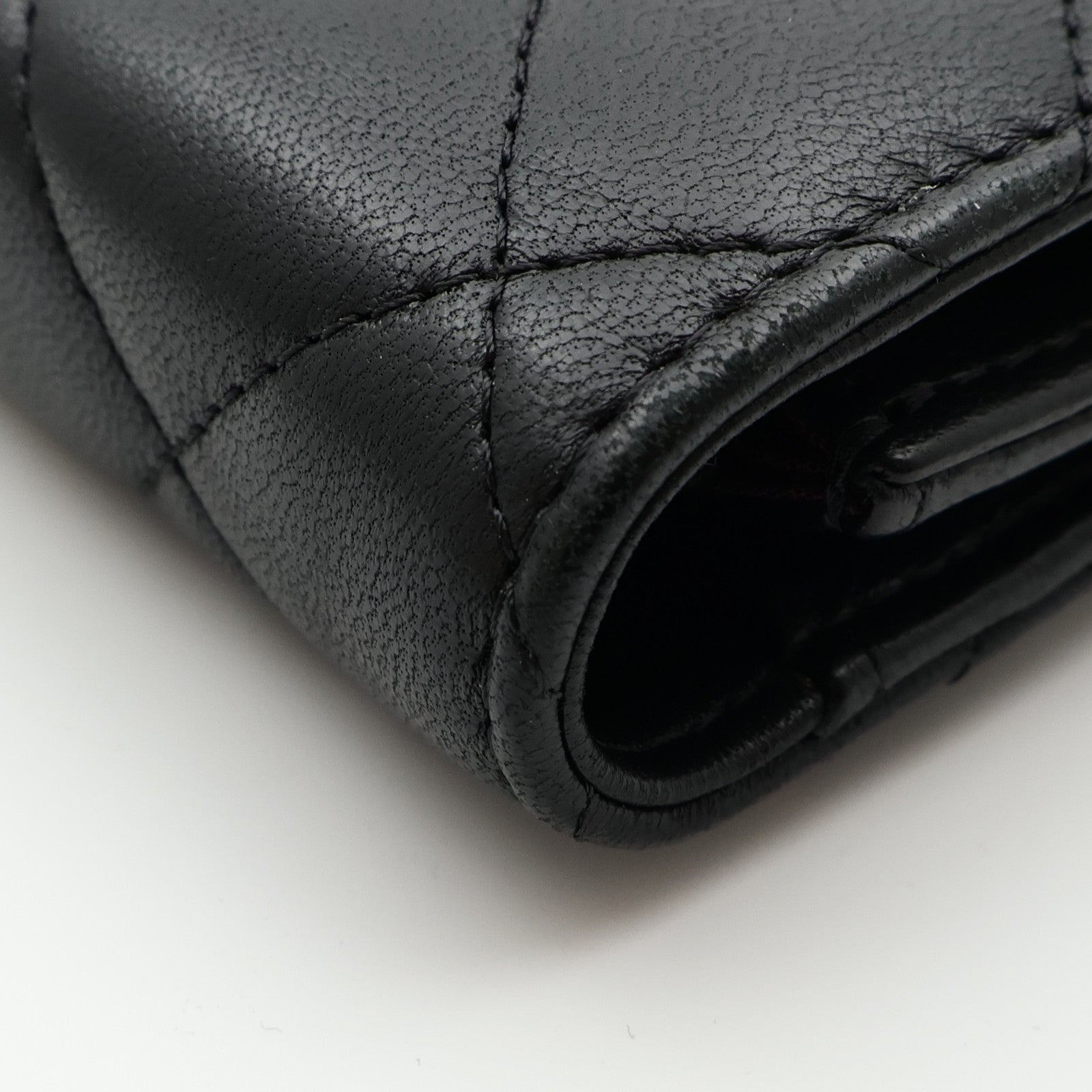 CHANEL 羊皮皮革WOC Wallet On Chain銀扣鏈帶肩背袋