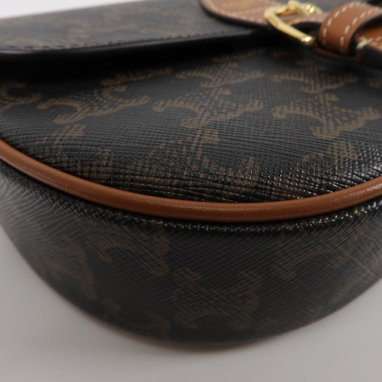 CELINE 塗層帆布Folco肩背袋