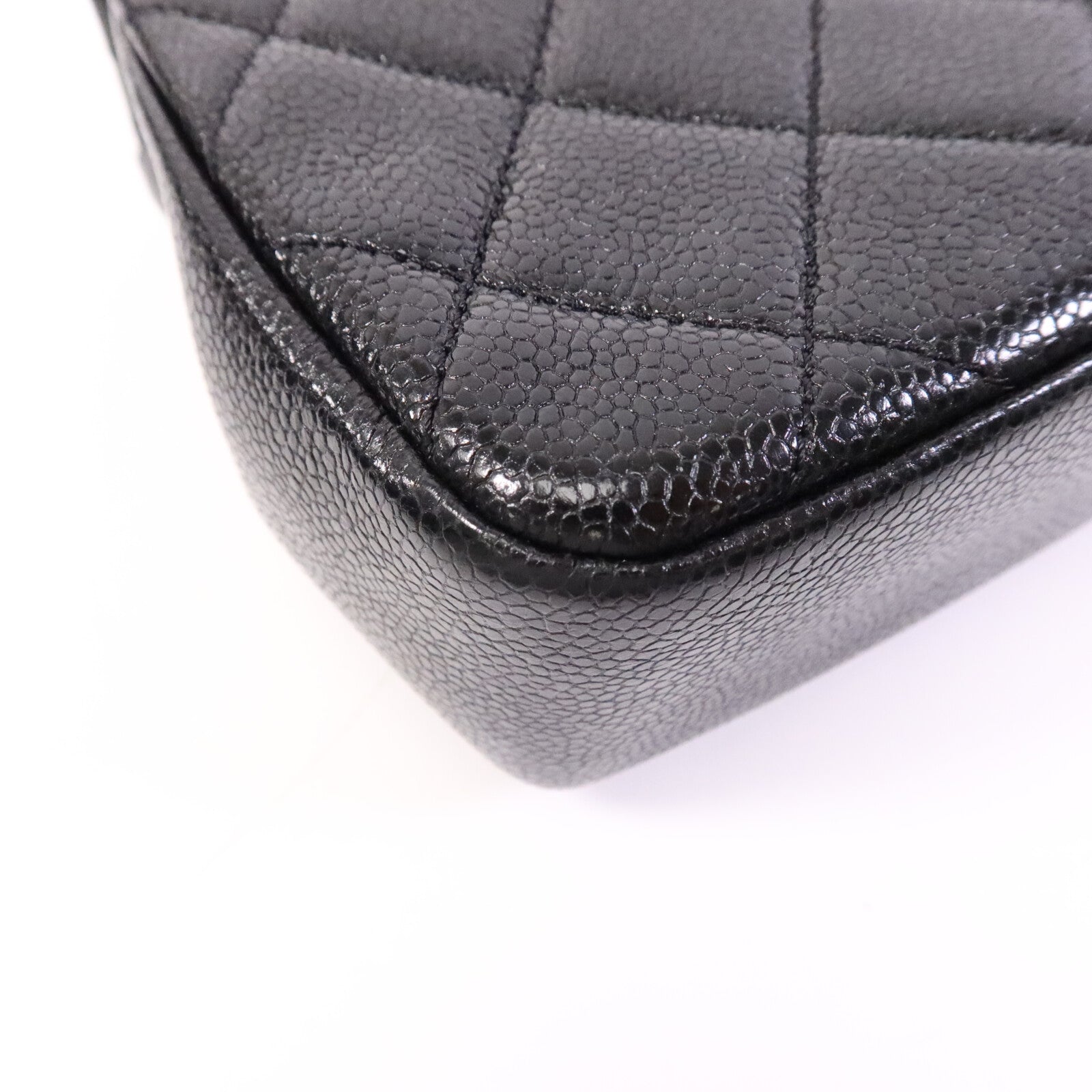 CHANEL 牛皮皮革Mini Classic 17鏈帶肩背袋