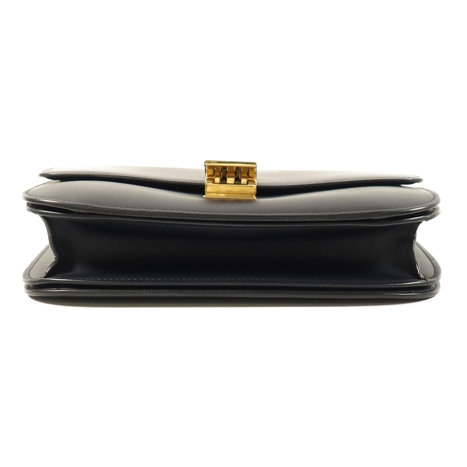 CELINE 【激減優惠】牛皮皮革Classic Bag Medium金扣肩背袋