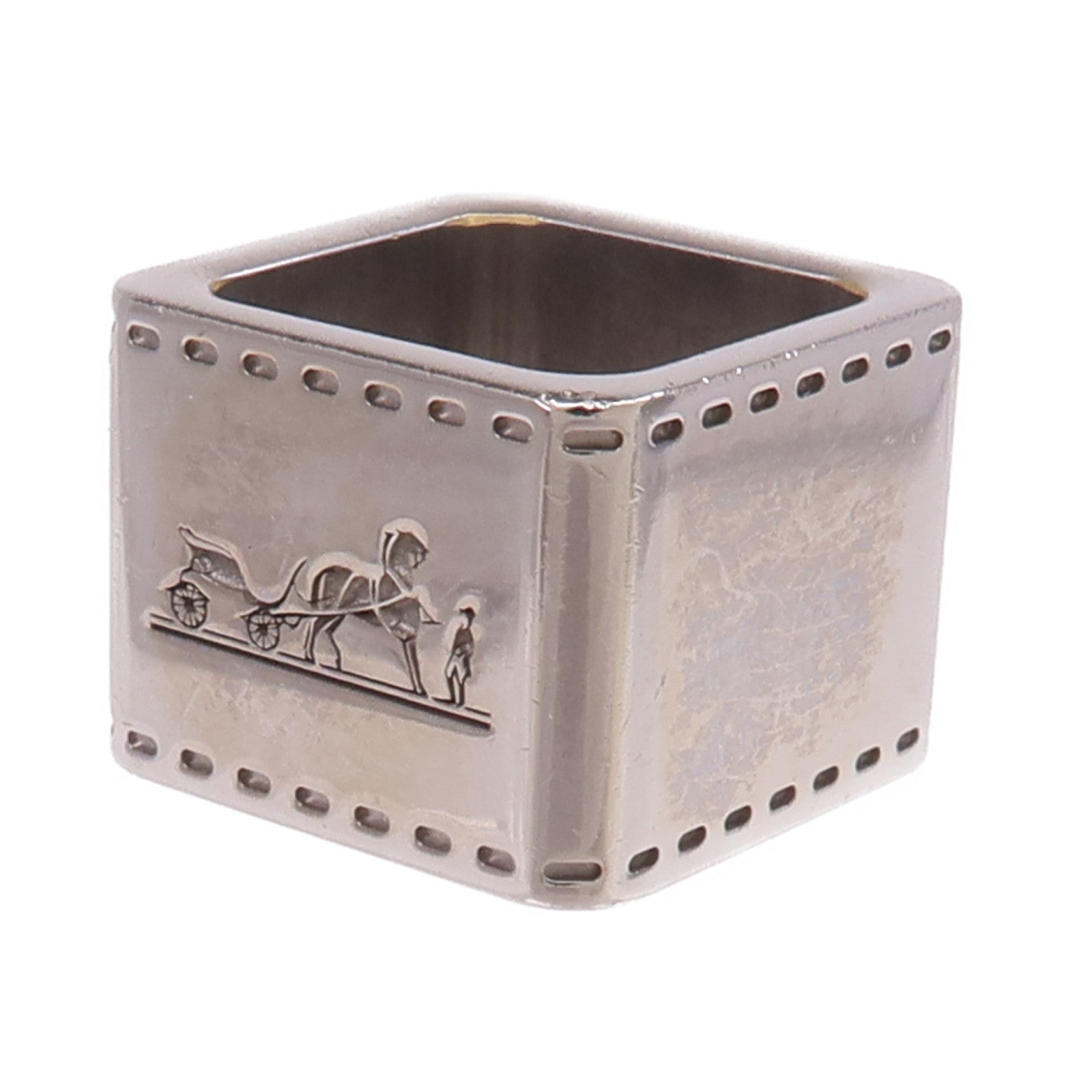 HERMES 925純銀Scarf Ring絲巾扣