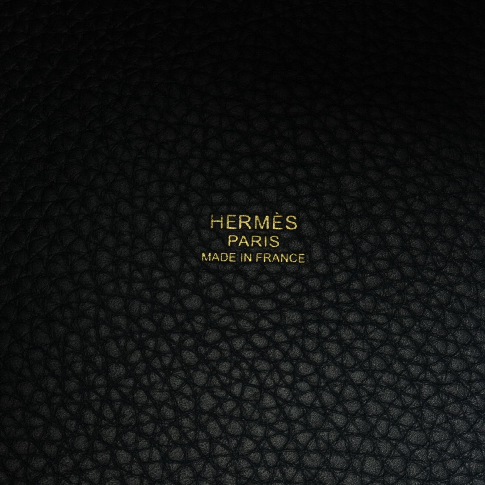 HERMES Clemence皮革Picotin PM手挽袋Vert Cypres