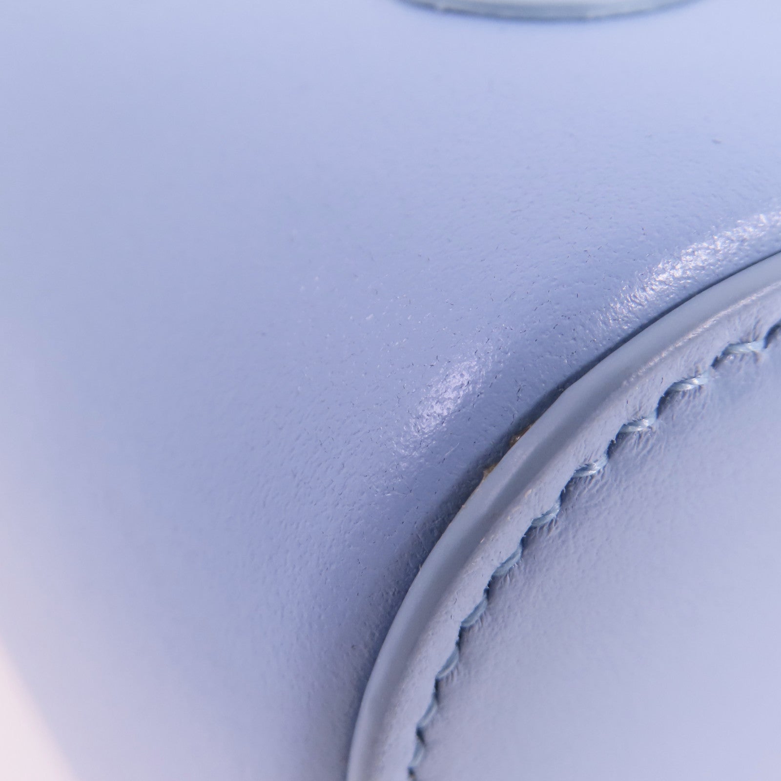 CELINE GHW Mini Vanity Case Hand Shoulder Bag Crossbody Calfskin Leather