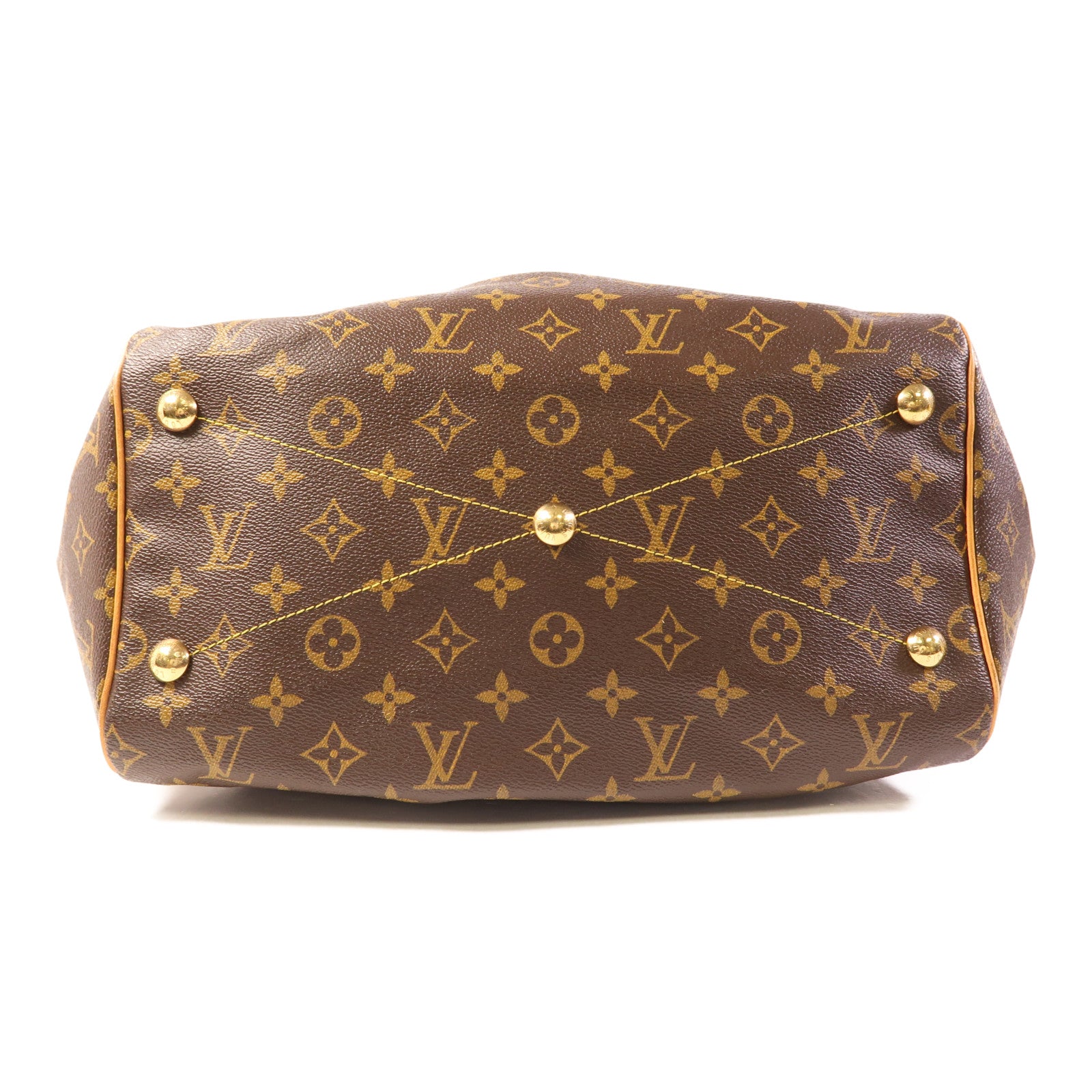 LOUIS VUITTON Monogram Tivoli GM金扣肩背袋