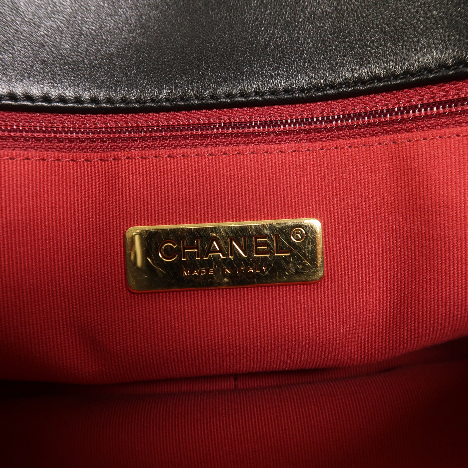 CHANEL 羊皮皮革Chanel 19手挽肩背兩用袋