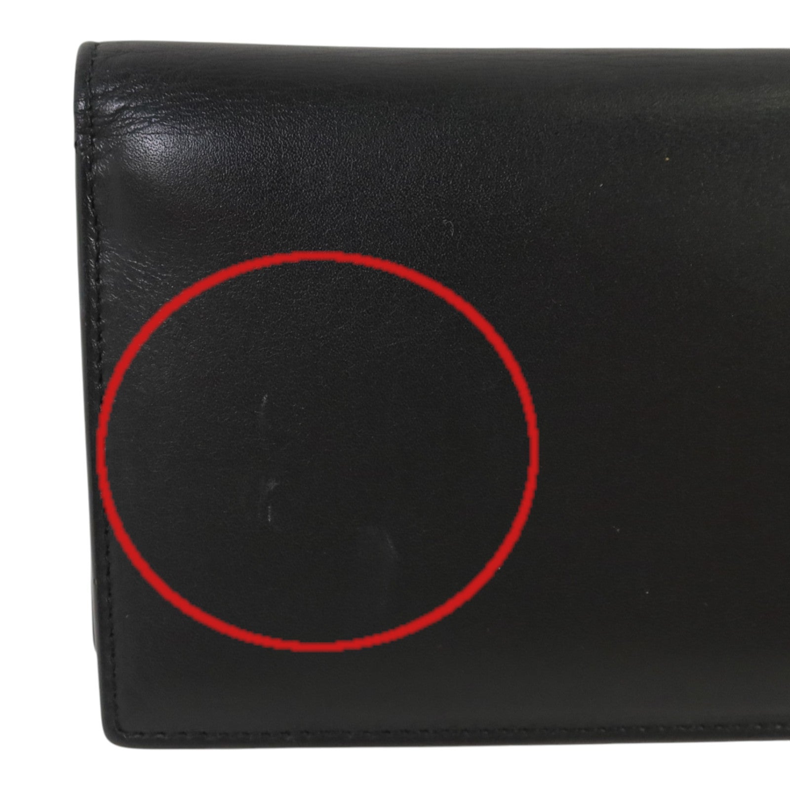 SAINT LAURENT 【激減優惠】牛皮皮革Long Wallet長錢包