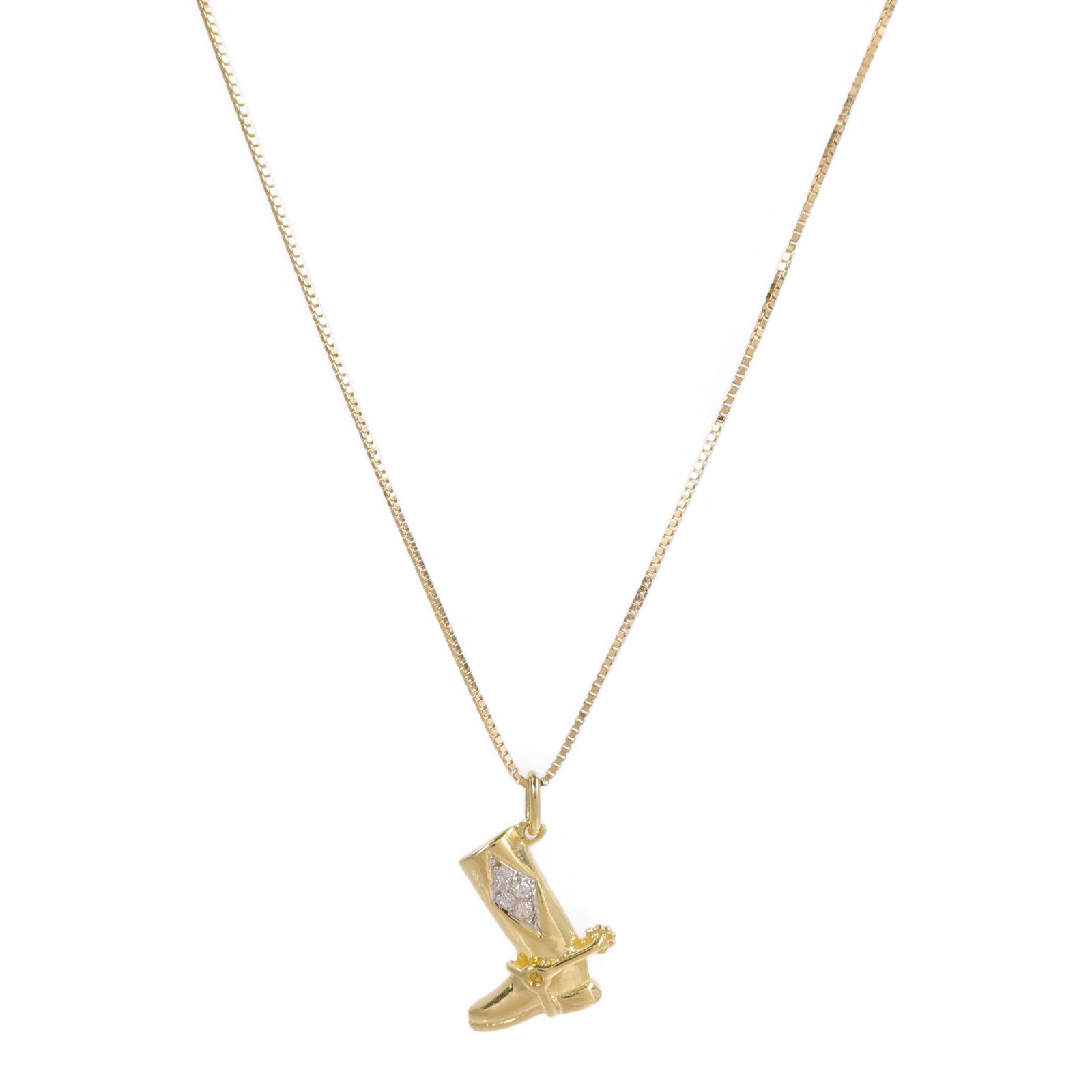 JEWELRY 18K黃金/白金Diamond Necklace鑽石項鍊