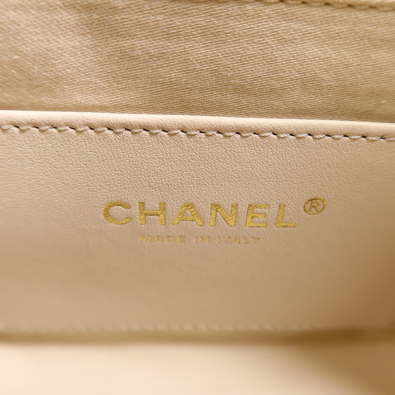 CHANEL 羊皮皮革25K Hobo鏈帶肩背袋
