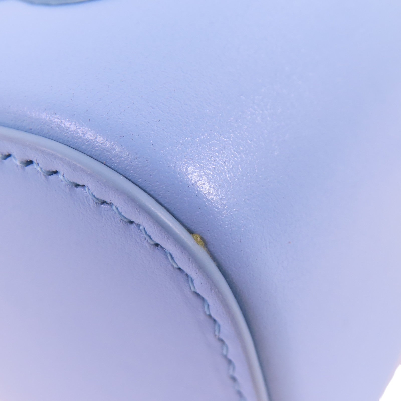 CELINE GHW Mini Vanity Case Hand Shoulder Bag Crossbody Calfskin Leather