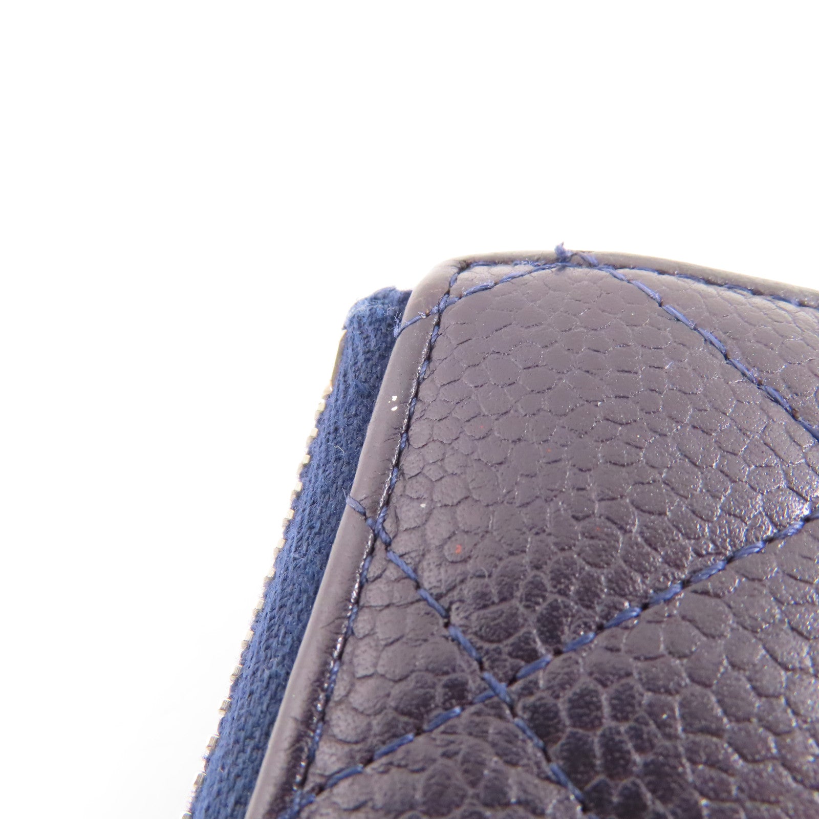 CHANEL 【激減優惠】牛皮皮革Long Wallet銀扣長錢包