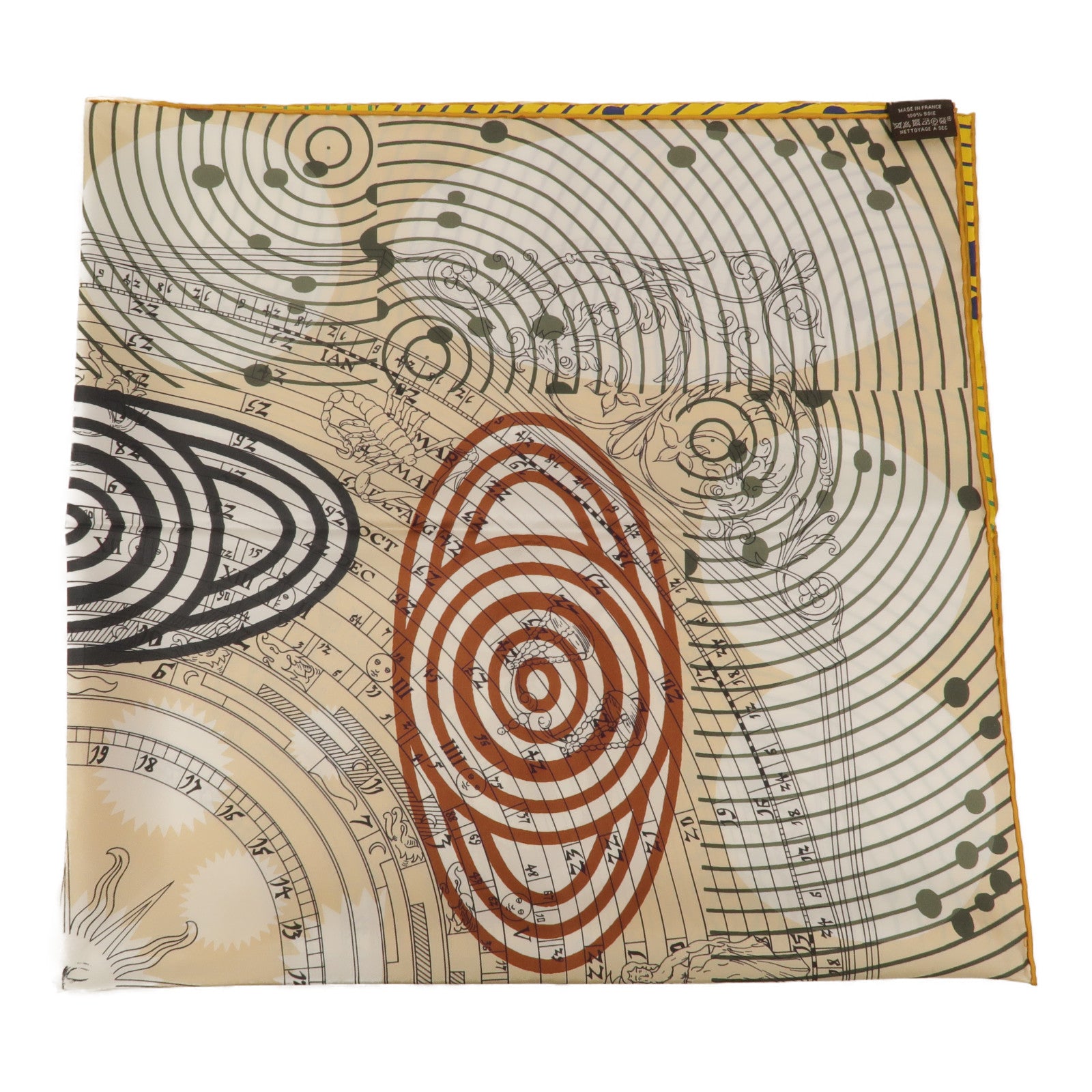 HERMES 絲質Scarf 90x90絲巾