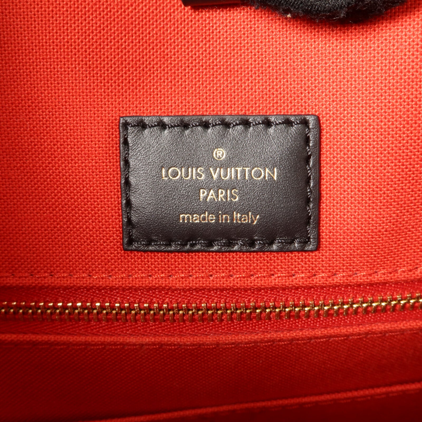 LOUIS VUITTON Monogram Giant On The Go MM金扣手挽肩背兩用袋