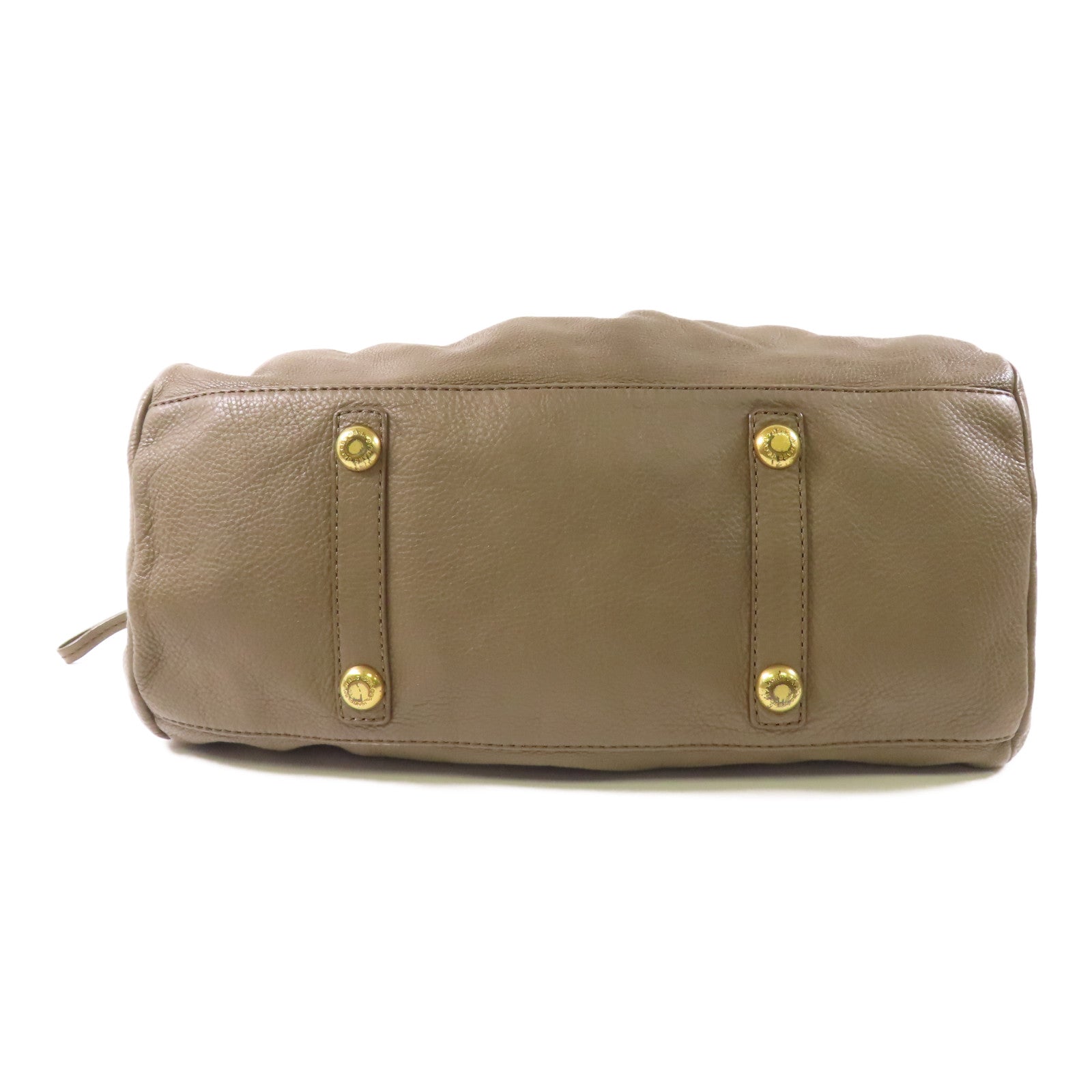 MARC BY MARC JACOBS 【激減優惠】牛皮皮革2 Way Bag金扣手挽肩背兩用袋