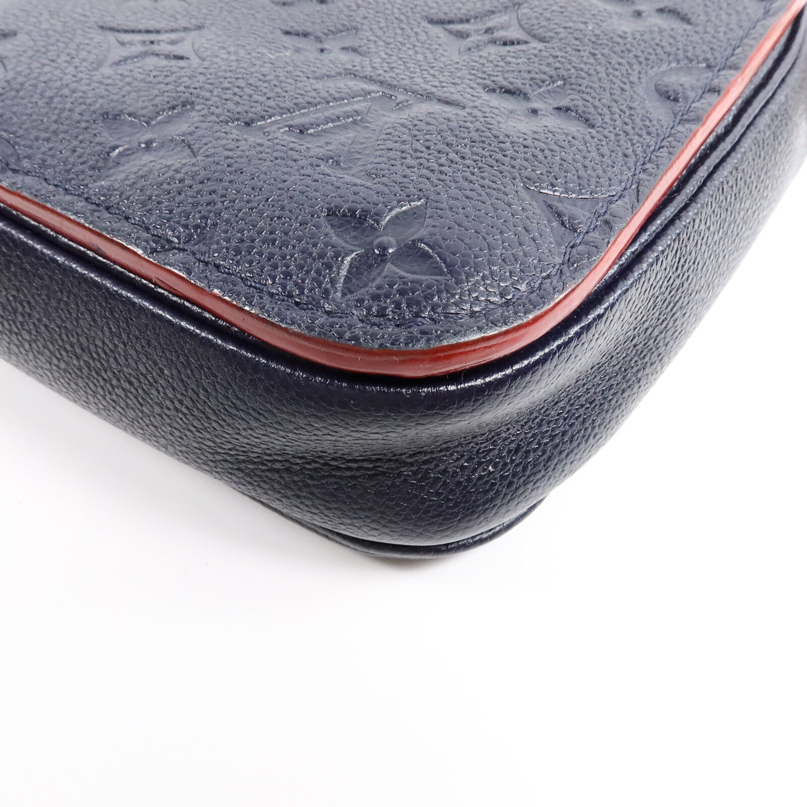 LOUIS VUITTON Monogram Empreinte Pochette Metis金扣手挽肩背兩用袋