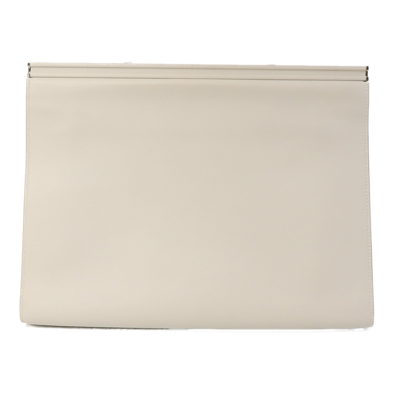 HERMES 【激減優惠】Evercolor皮革Clic-H 33肩背袋Gris Perle