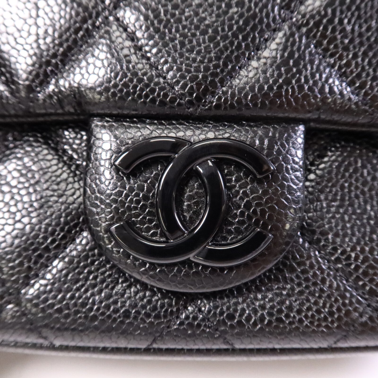 CHANEL 牛皮皮革Mini Classic 17鏈帶肩背袋