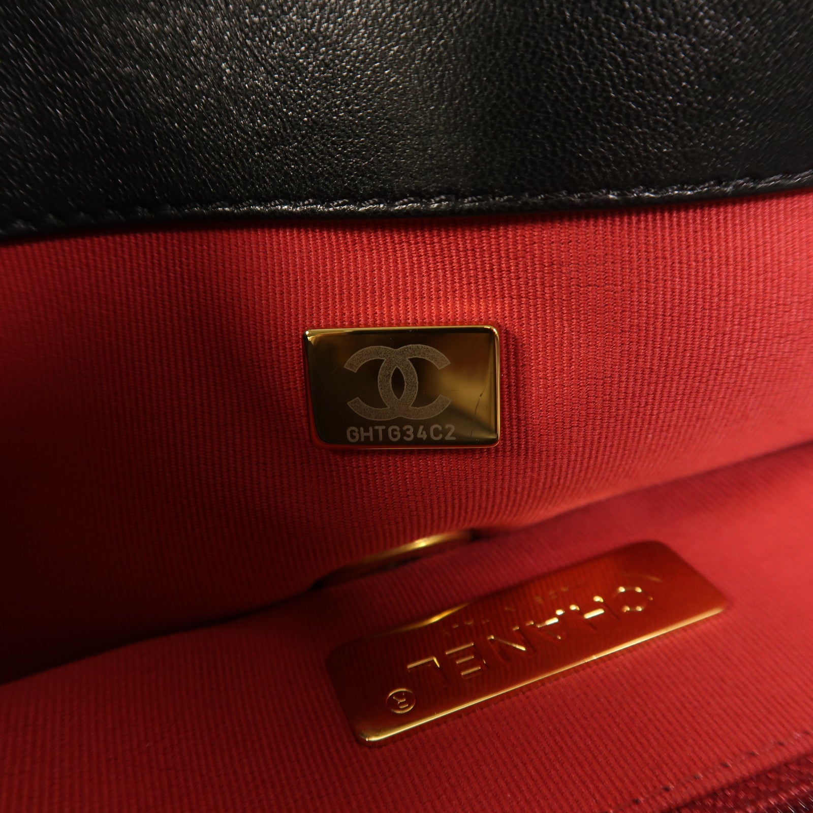 CHANEL 羊皮皮革Chanel 19手挽肩背兩用袋