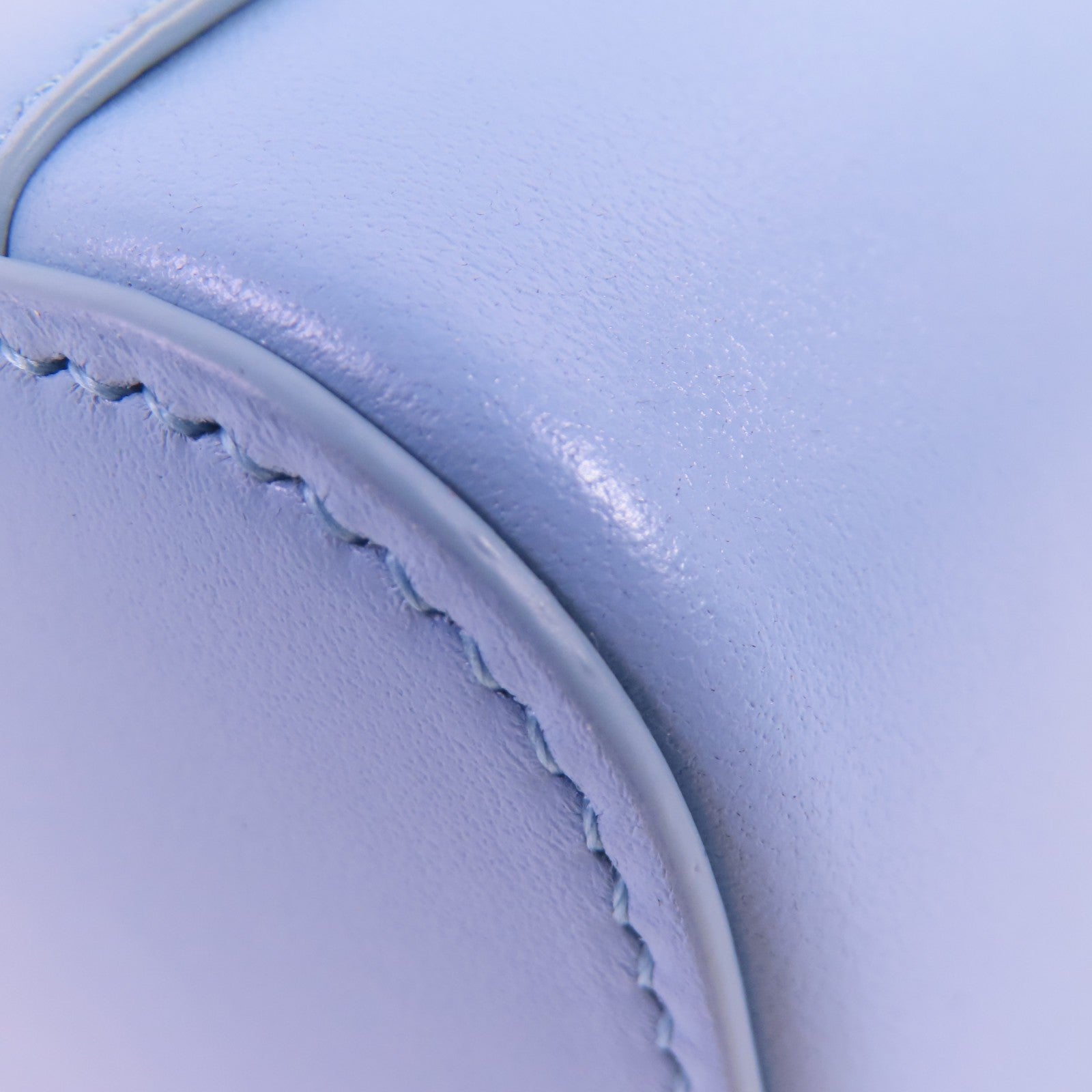 CELINE GHW Mini Vanity Case Hand Shoulder Bag Crossbody Calfskin Leather