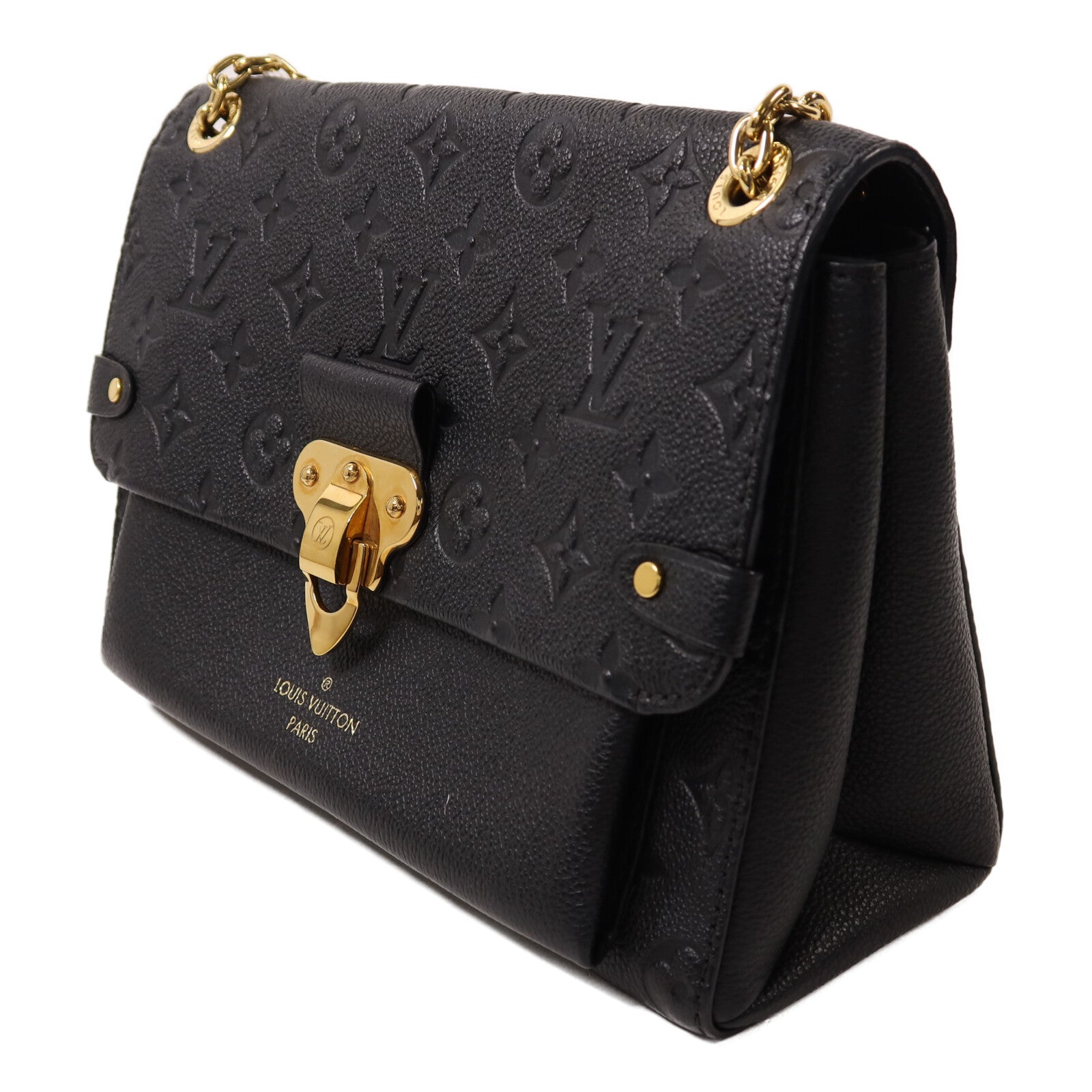 LOUIS VUITTON Monogram Empreinte Vavin PM鏈帶肩背袋