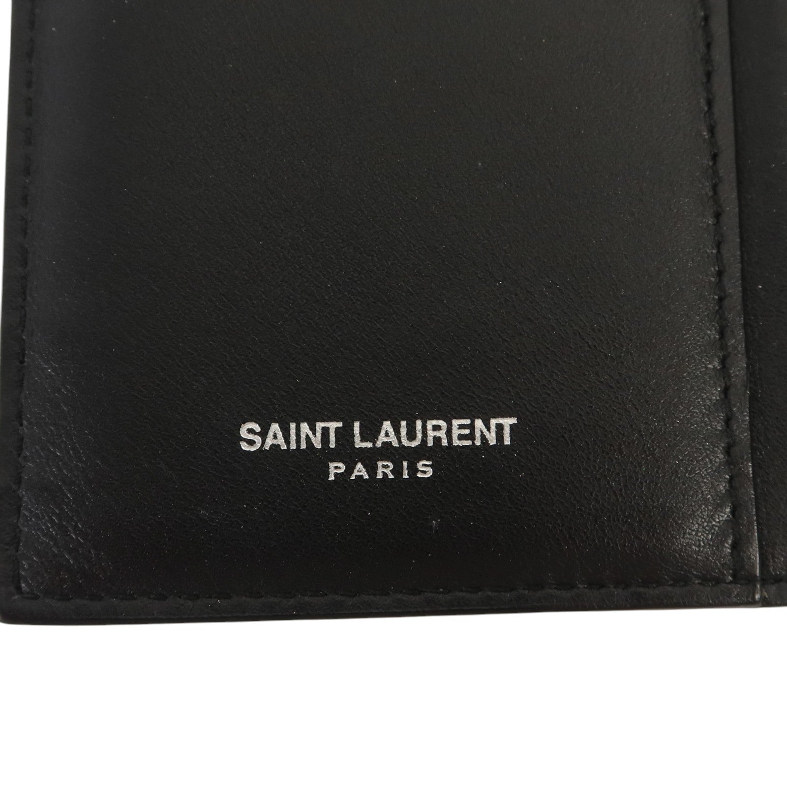 SAINT LAURENT 【激減優惠】牛皮皮革Long Wallet長錢包