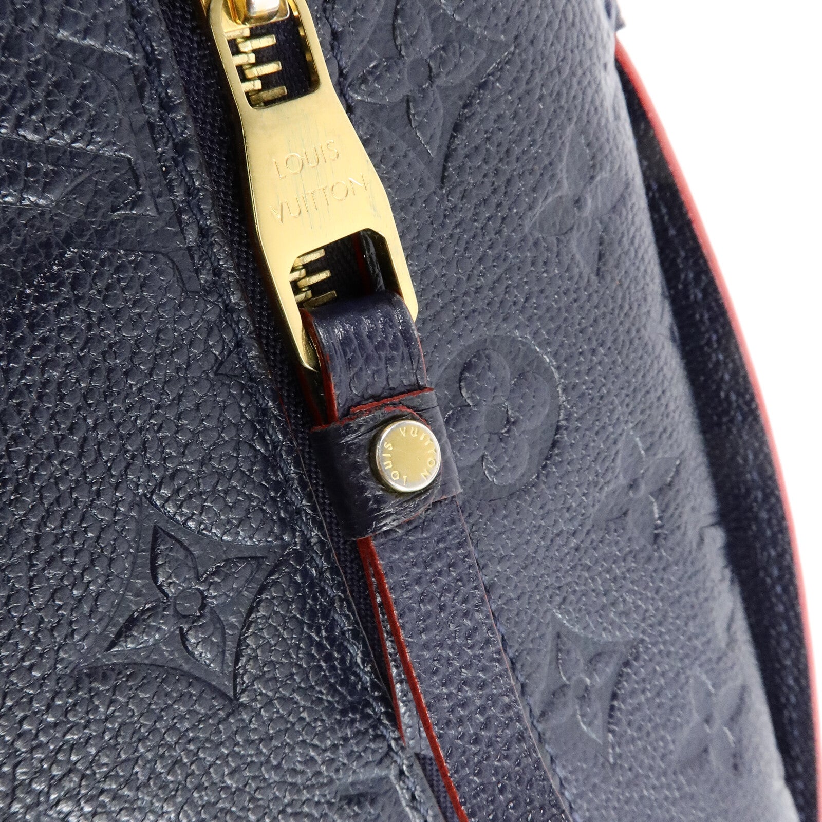 LOUIS VUITTON Monogram Empreinte Pochette Metis金扣手挽肩背兩用袋